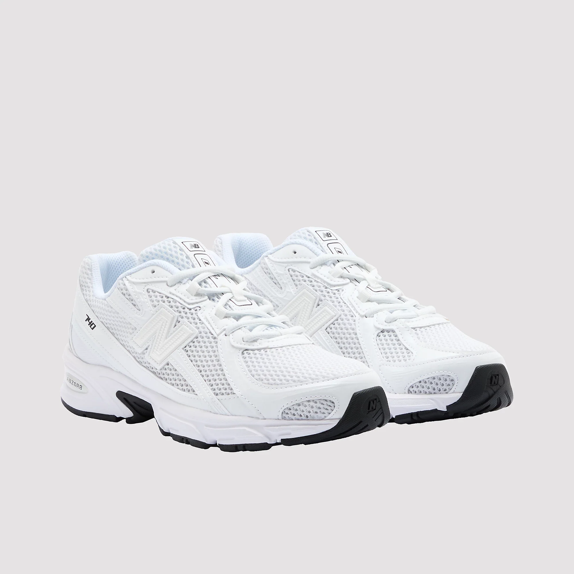 New Balance 740 Triple White - Image 2