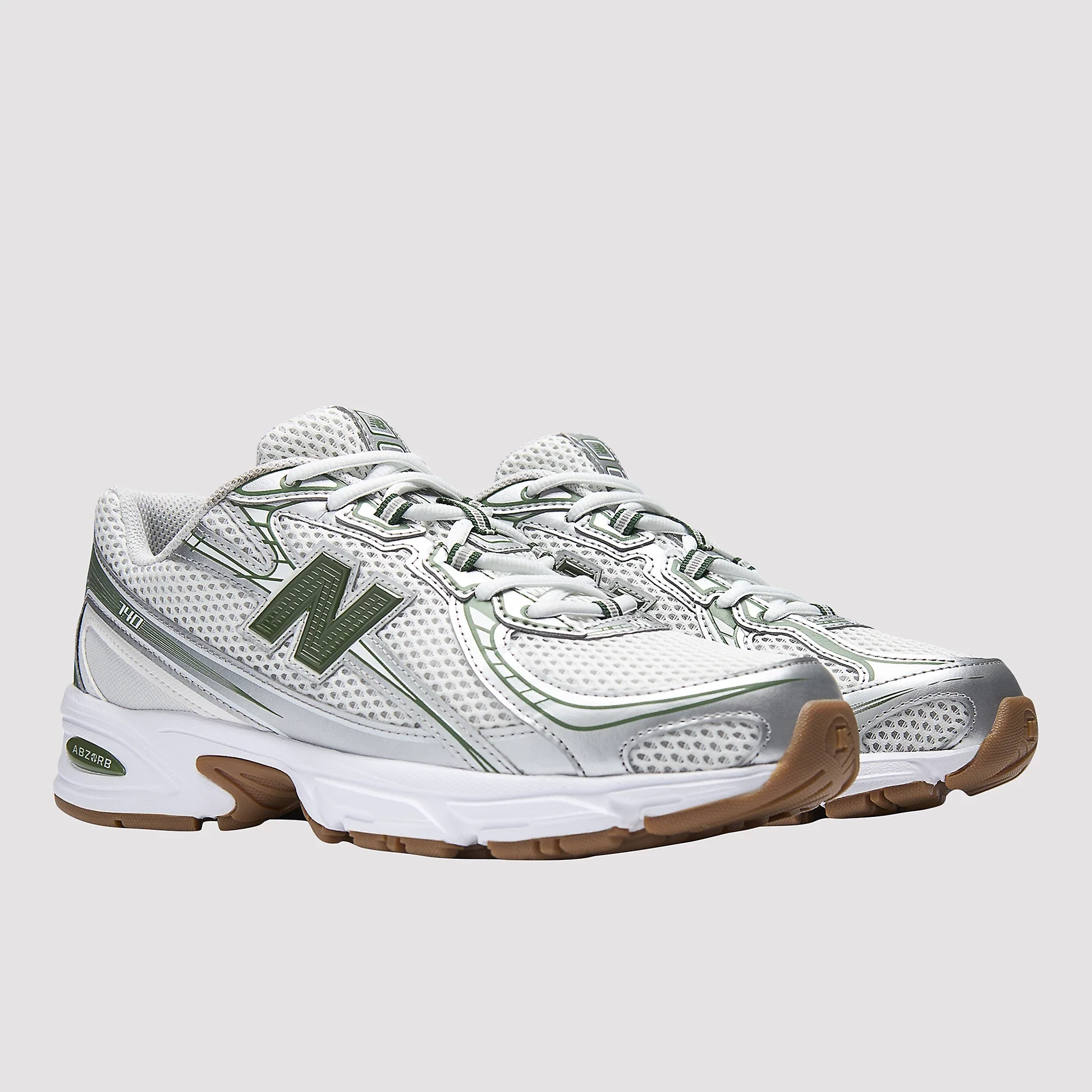 New Balance 740v2 Grey Matter Dark Alpine Green - Image 2