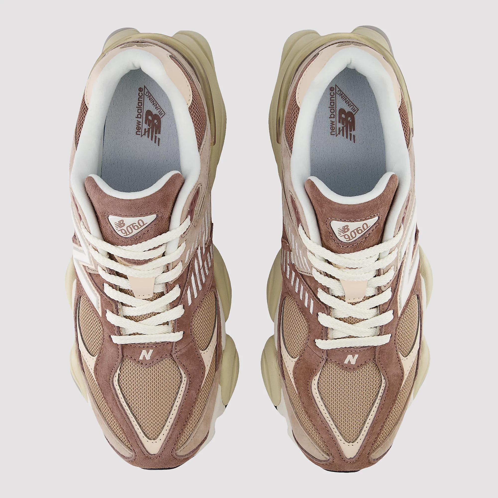 New Balance 9060 Sparrow Flat Taupe - Image 3