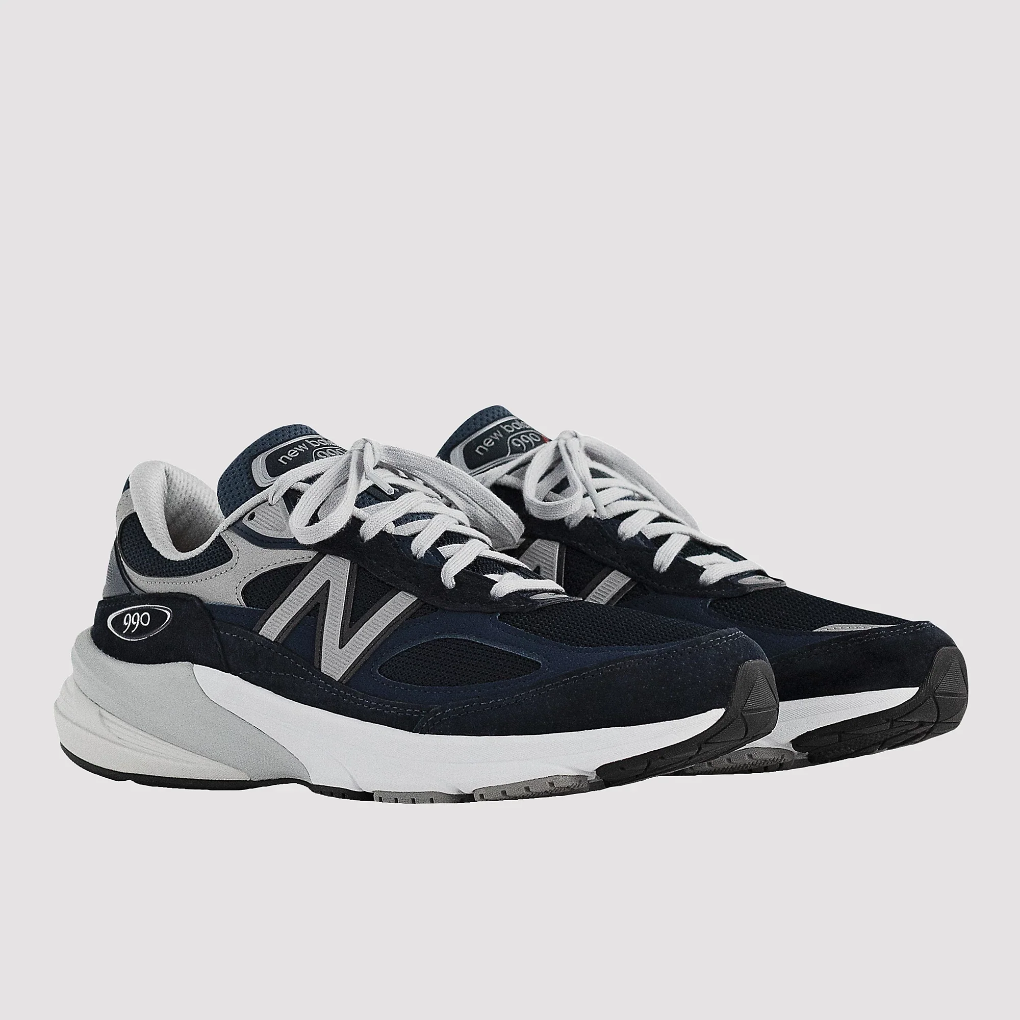 New Balance 990v6 MiUSA Navy White (Women's) - Image 2