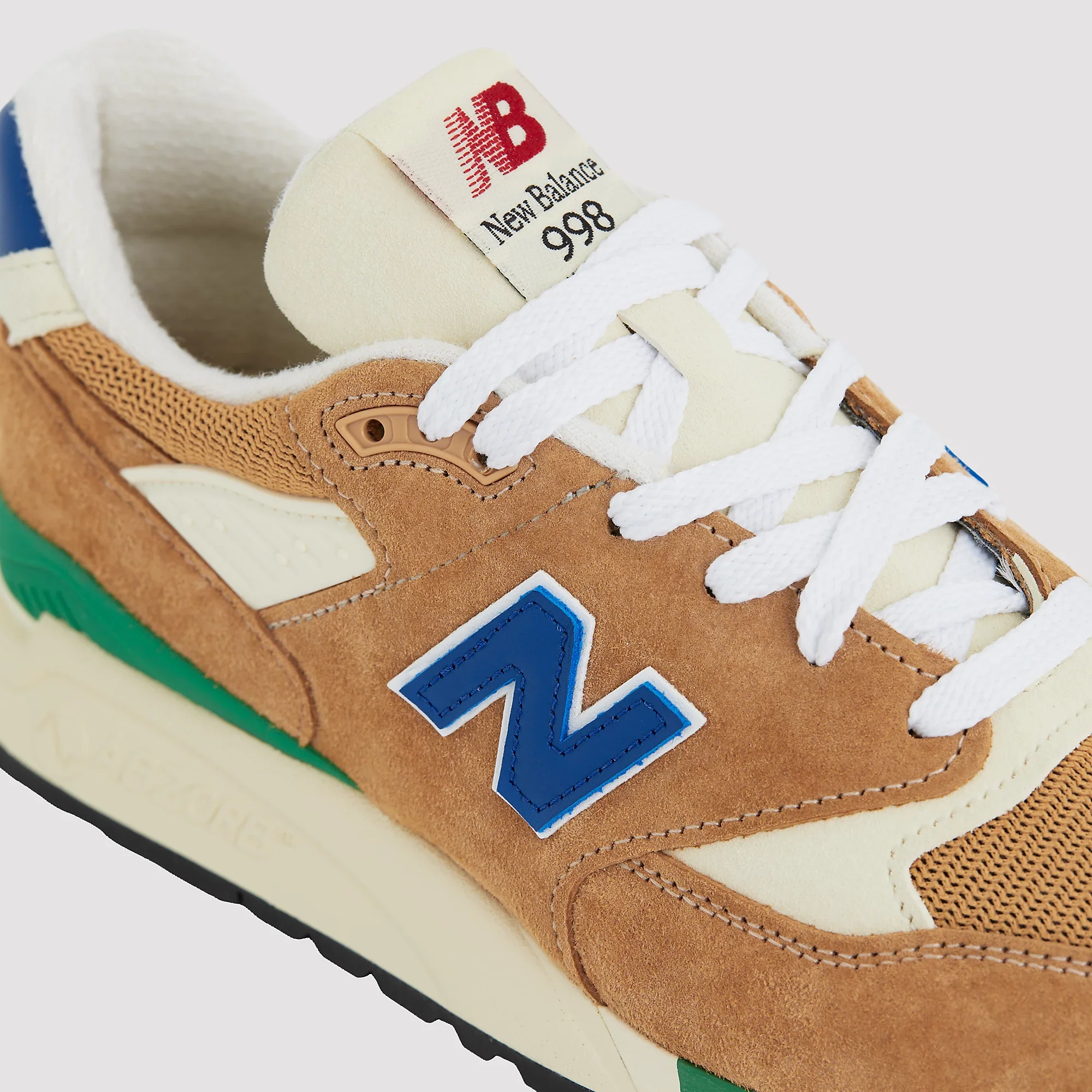 New Balance 998 MiUSA Teddy Santis Orange Royal - Image 4