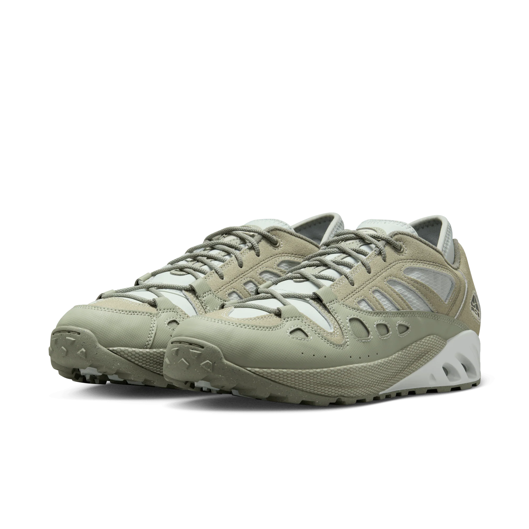 Nike ACG Air Exploraid Jade Horizon Light Silver Light Orewood Brown Dark Stucco - Image 2