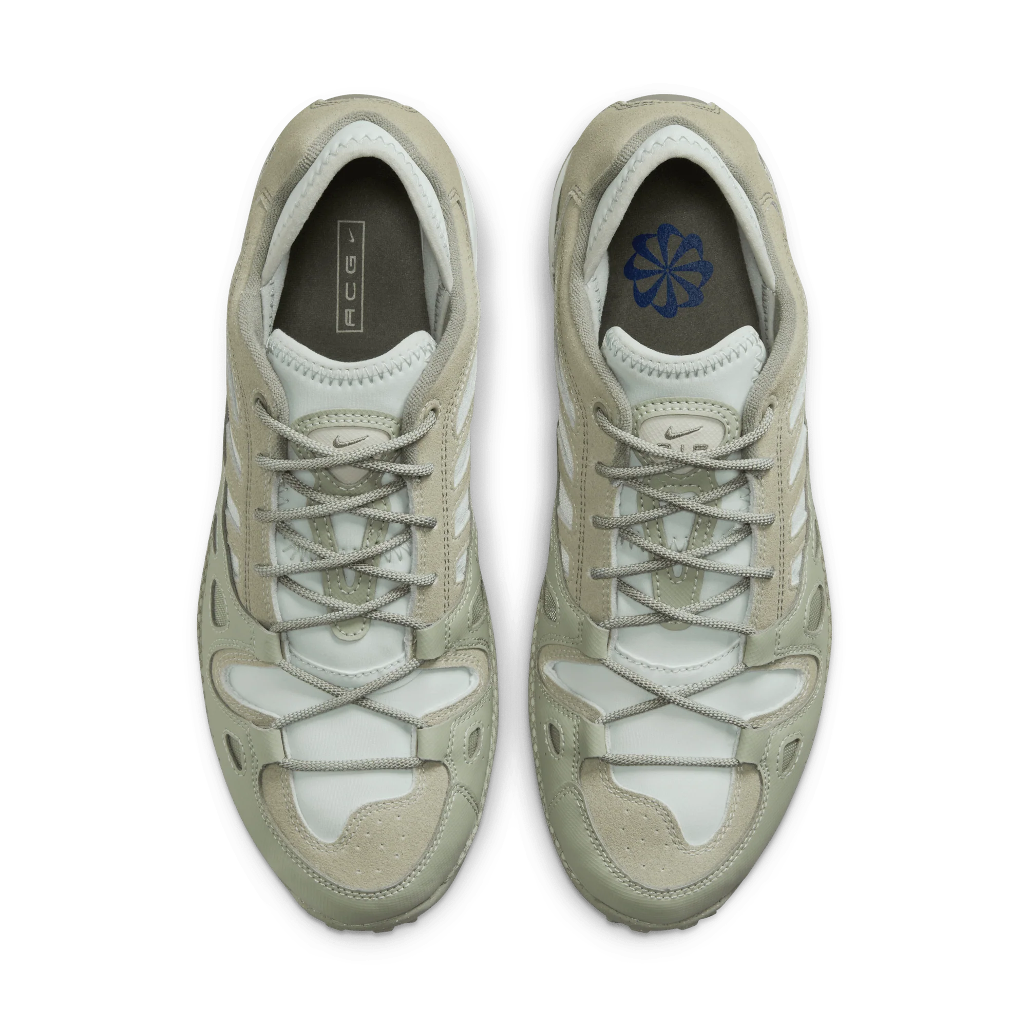 Nike ACG Air Exploraid Jade Horizon Light Silver Light Orewood Brown Dark Stucco - Image 3