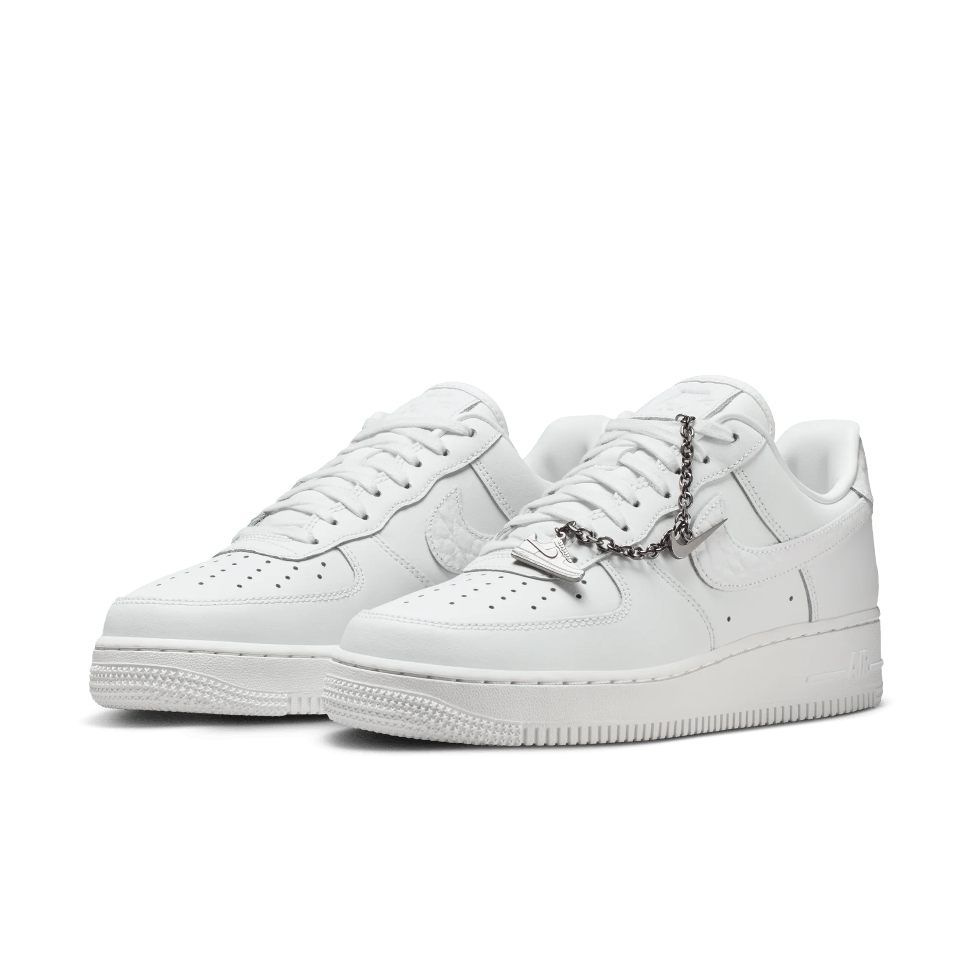 Nike Air Force 1 '07 Low Summit White Mini Charm (Women's) - Image 2