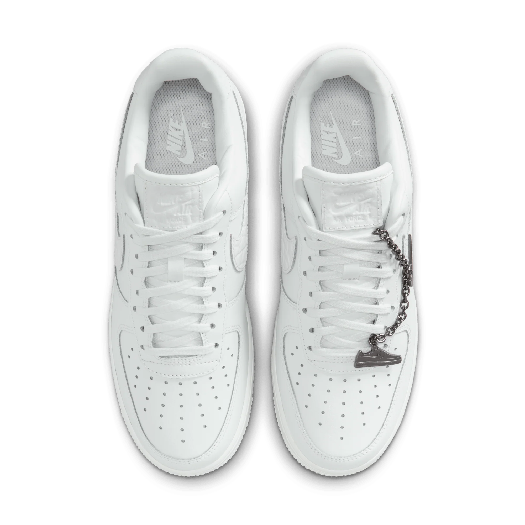Nike Air Force 1 '07 Low Summit White Mini Charm (Women's) - Image 3