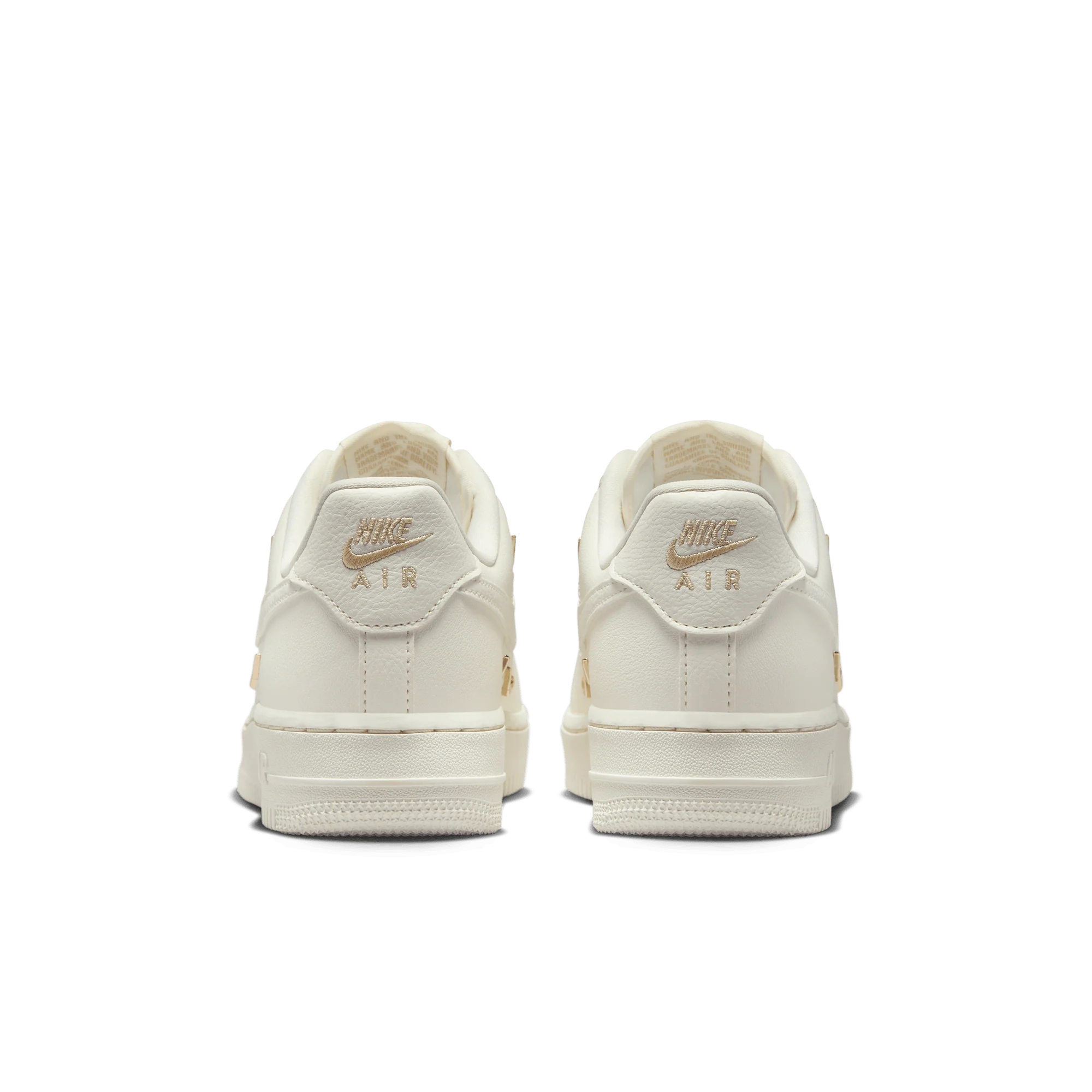 Nike Air Force 1 '07 LX CN Sail Gold Mini Swooshes (Women's) - Image 4