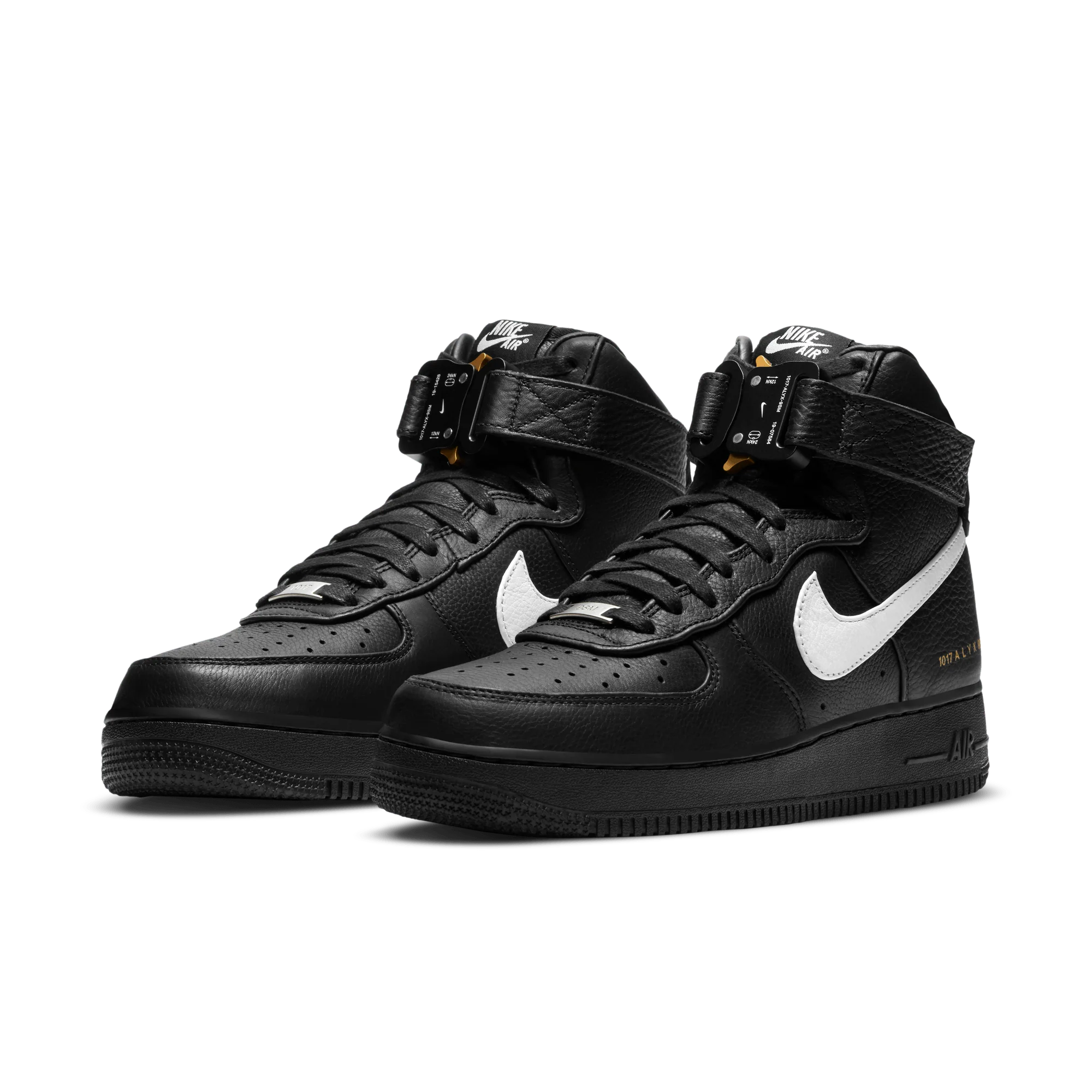 Nike Air Force 1 High 1017 ALYX 9SM Black White - Image 2