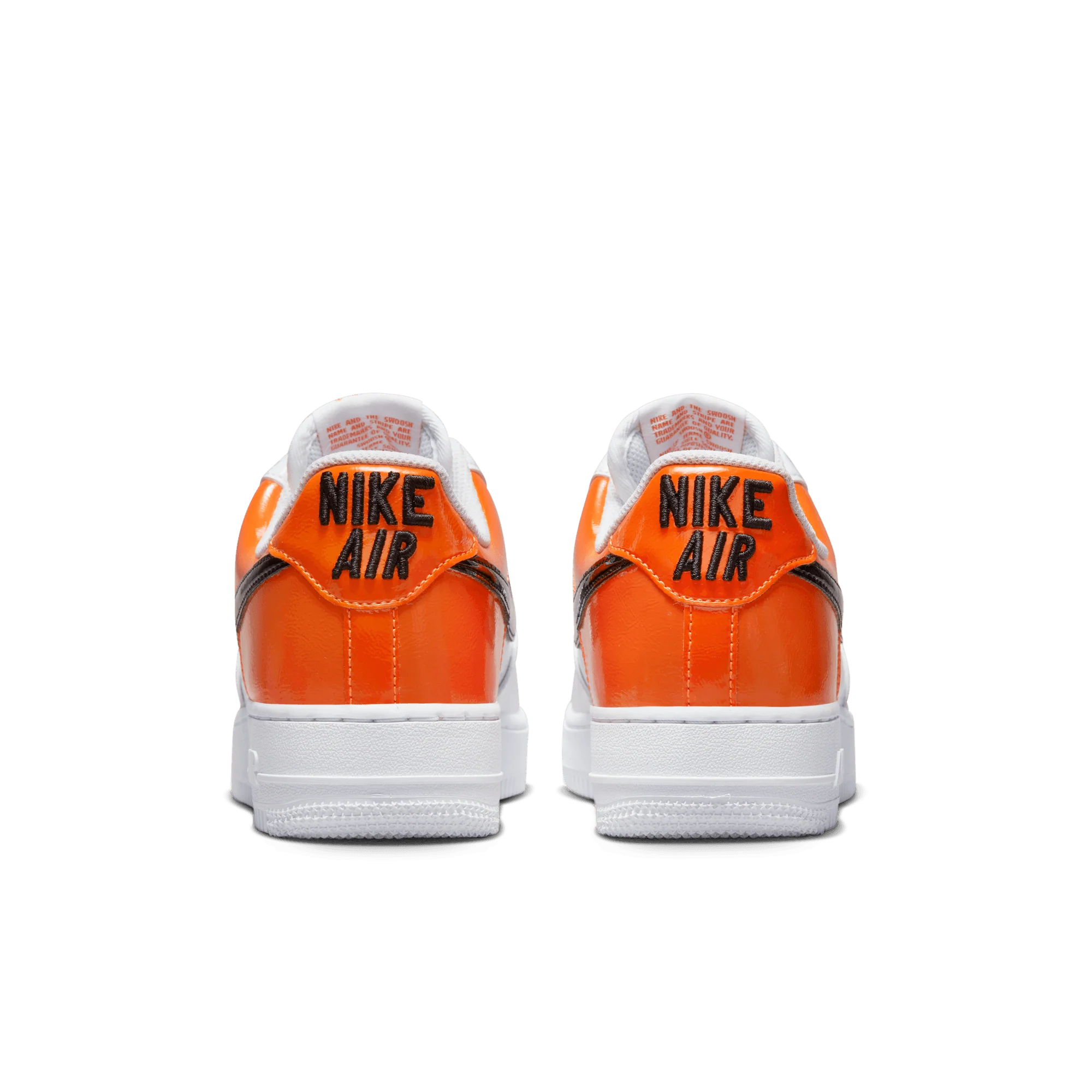 Nike Air Force 1 Low '07 Essential White/Brilliant Orange (Women's) - Image 3