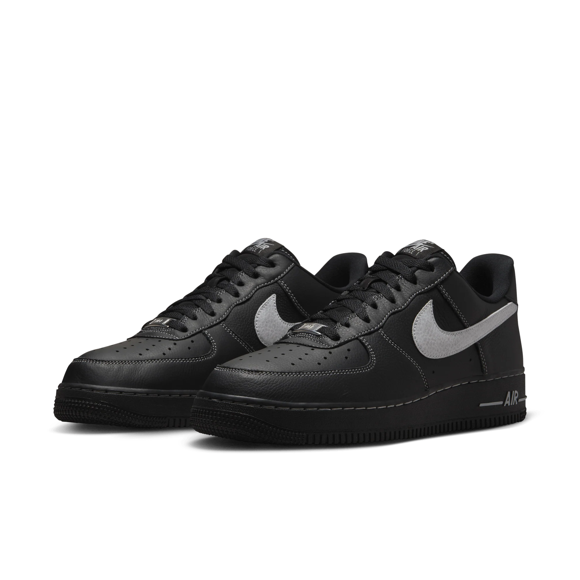 Nike Air Force 1 Low '07 LV8 Black Grey - Image 2