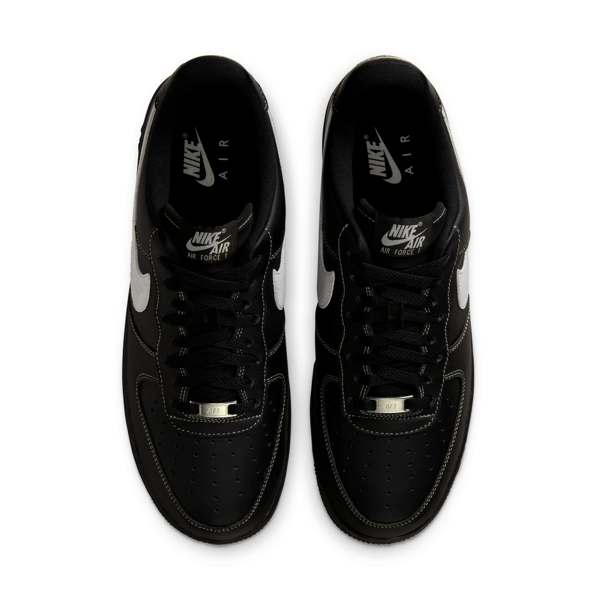 Nike Air Force 1 Low '07 LV8 Black Grey - Image 3