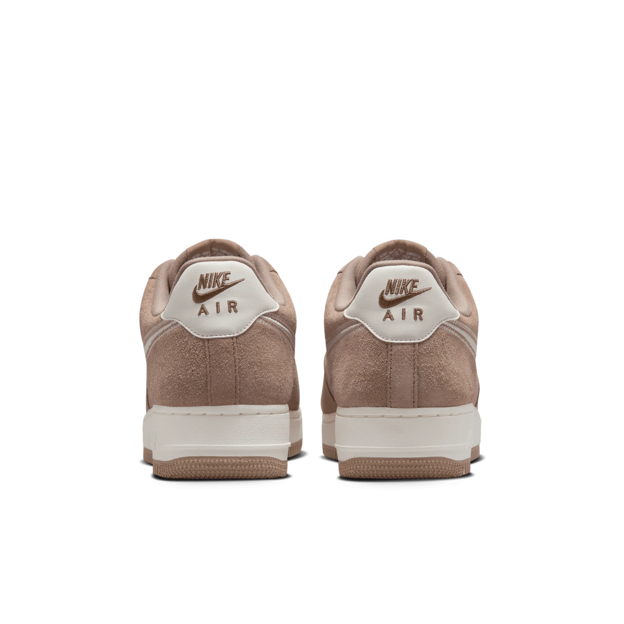 Nike Air Force 1 Low '07 LV8 Mink Brown Embroidered Swoosh - Image 4