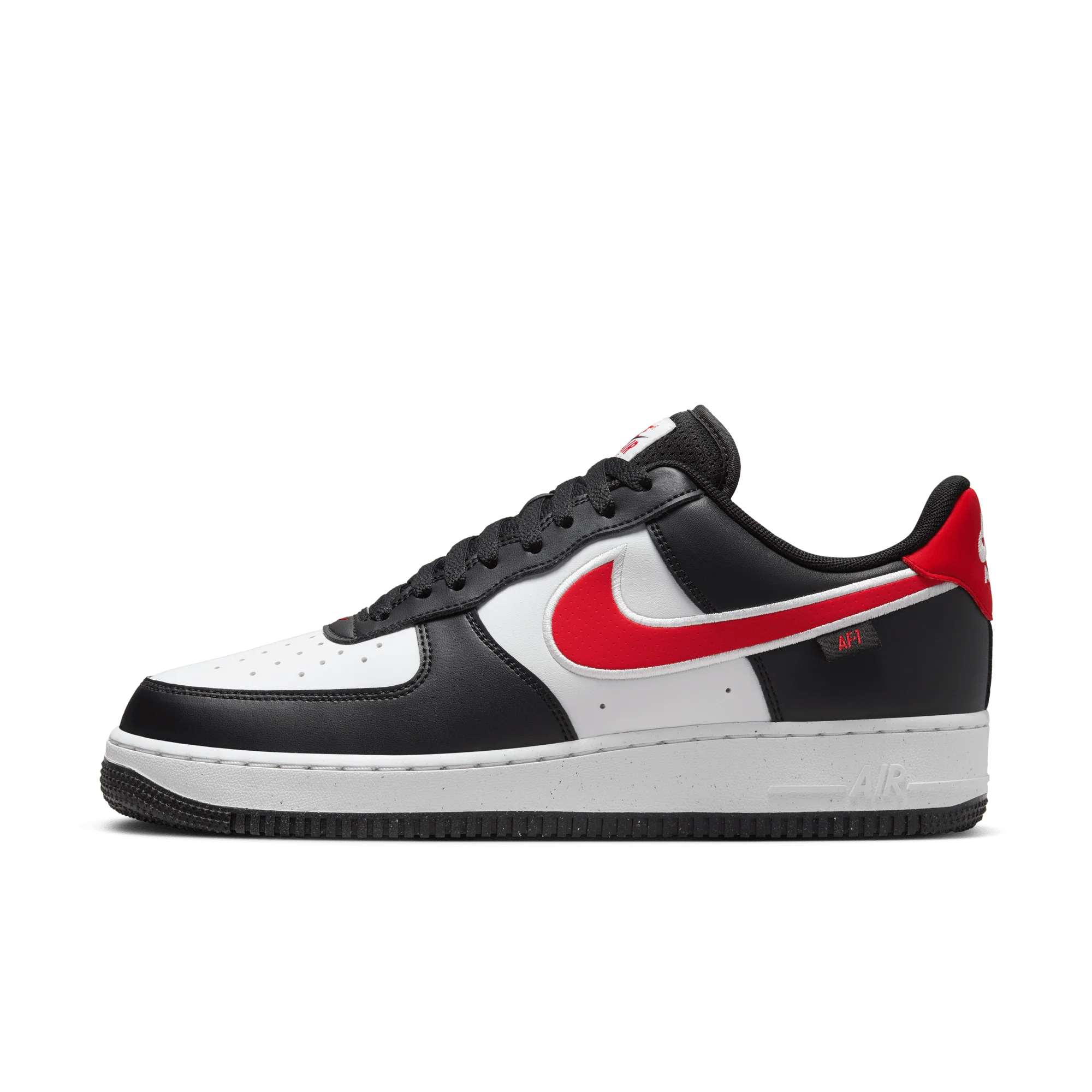 Nike Air Force 1 Low '07 Next Nature Black White University Red - Image 5
