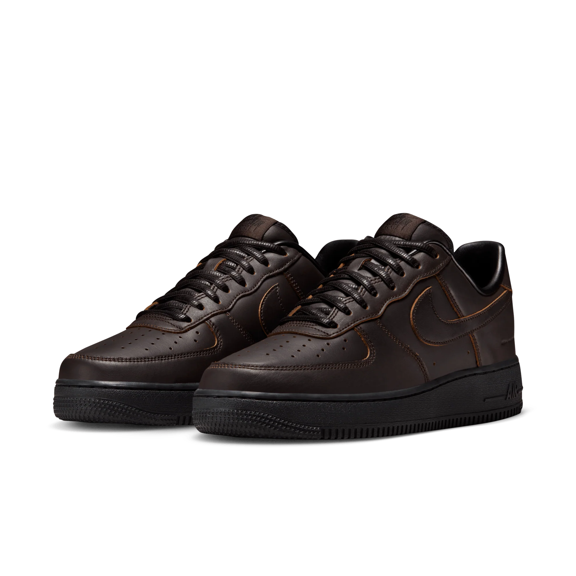 Nike Air Force 1 Low '07 PRM Morse Code Velvet Brown Black - Image 2
