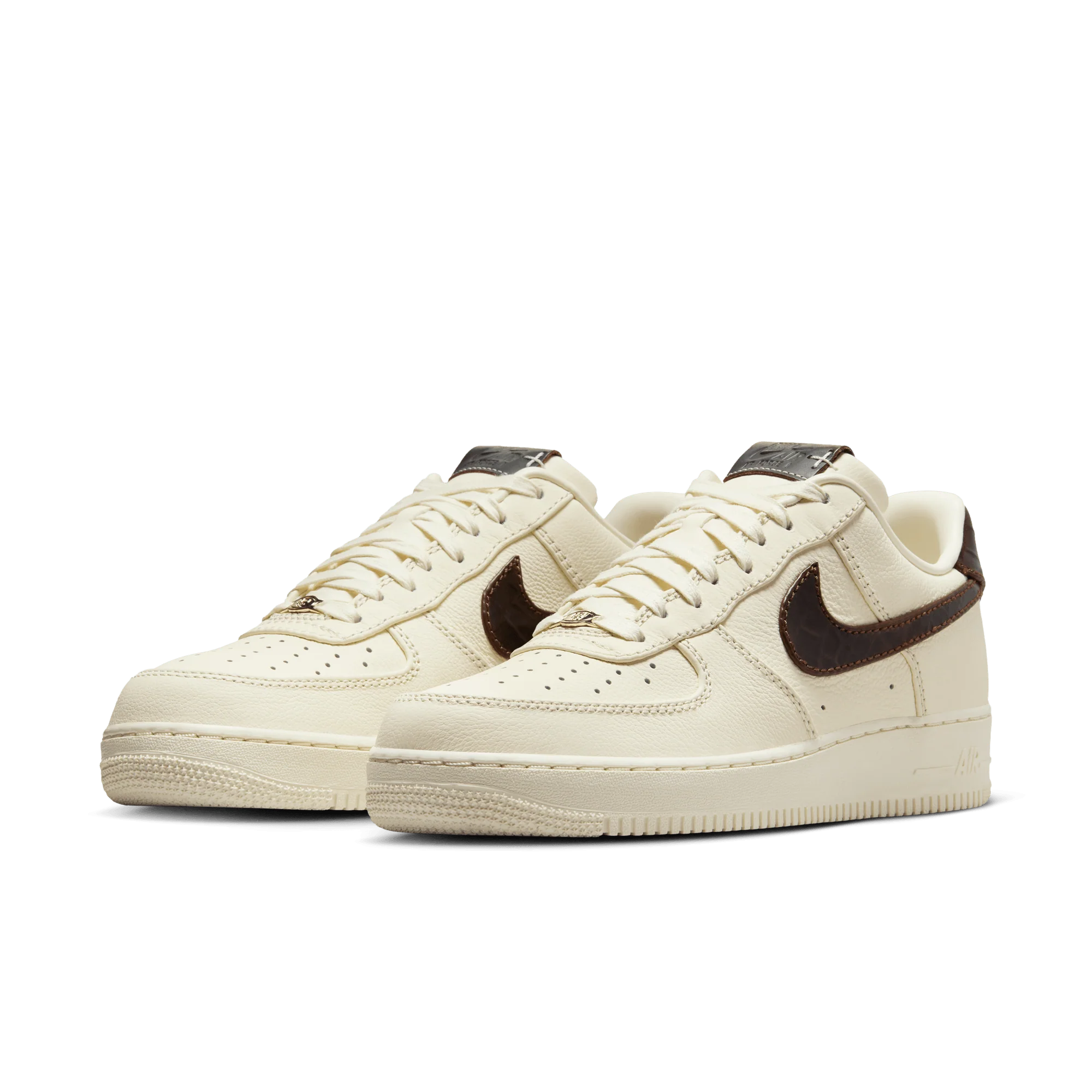 Nike Air Force 1 Low '07 Soft Pearl Brown Croc - Image 2