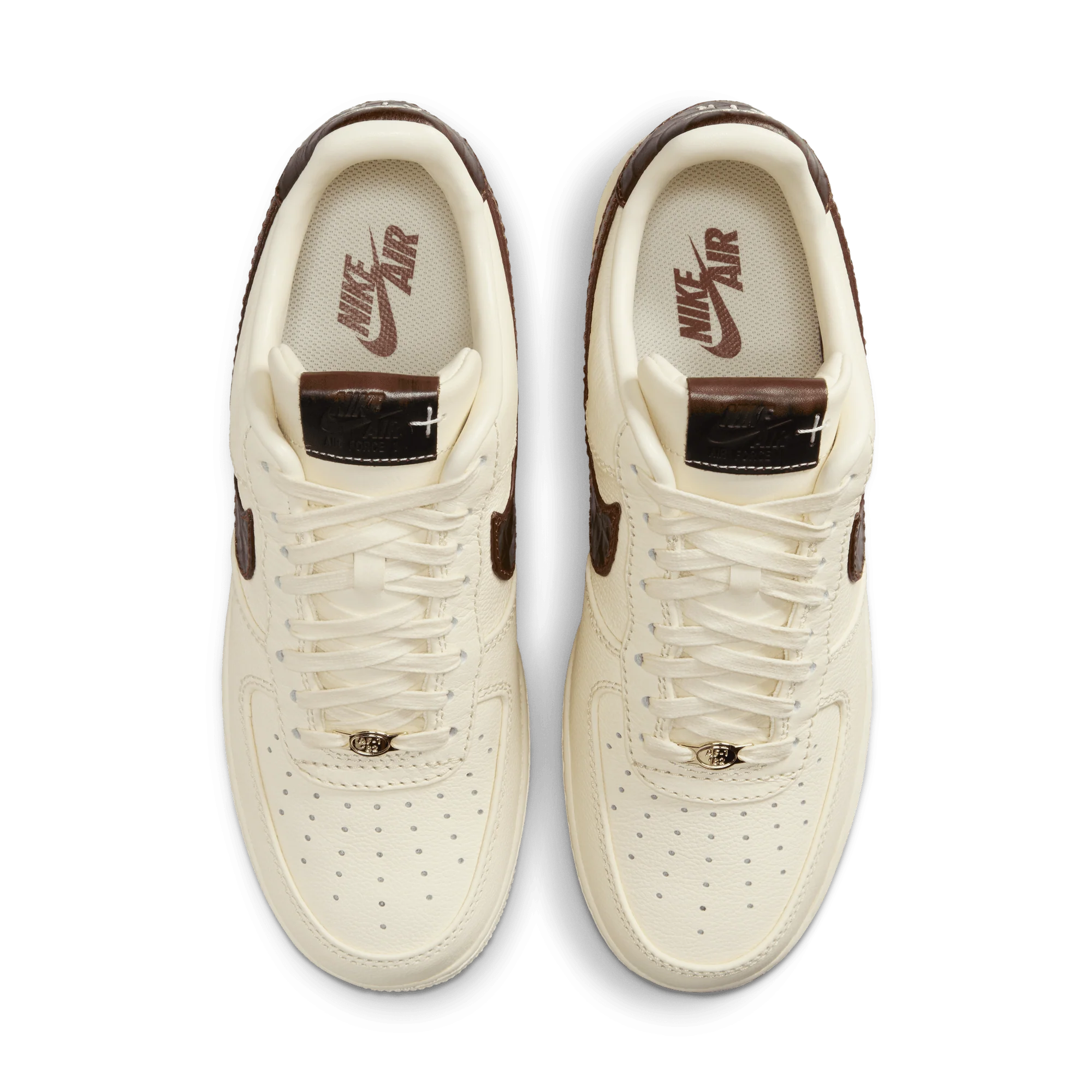 Nike Air Force 1 Low '07 Soft Pearl Brown Croc - Image 3