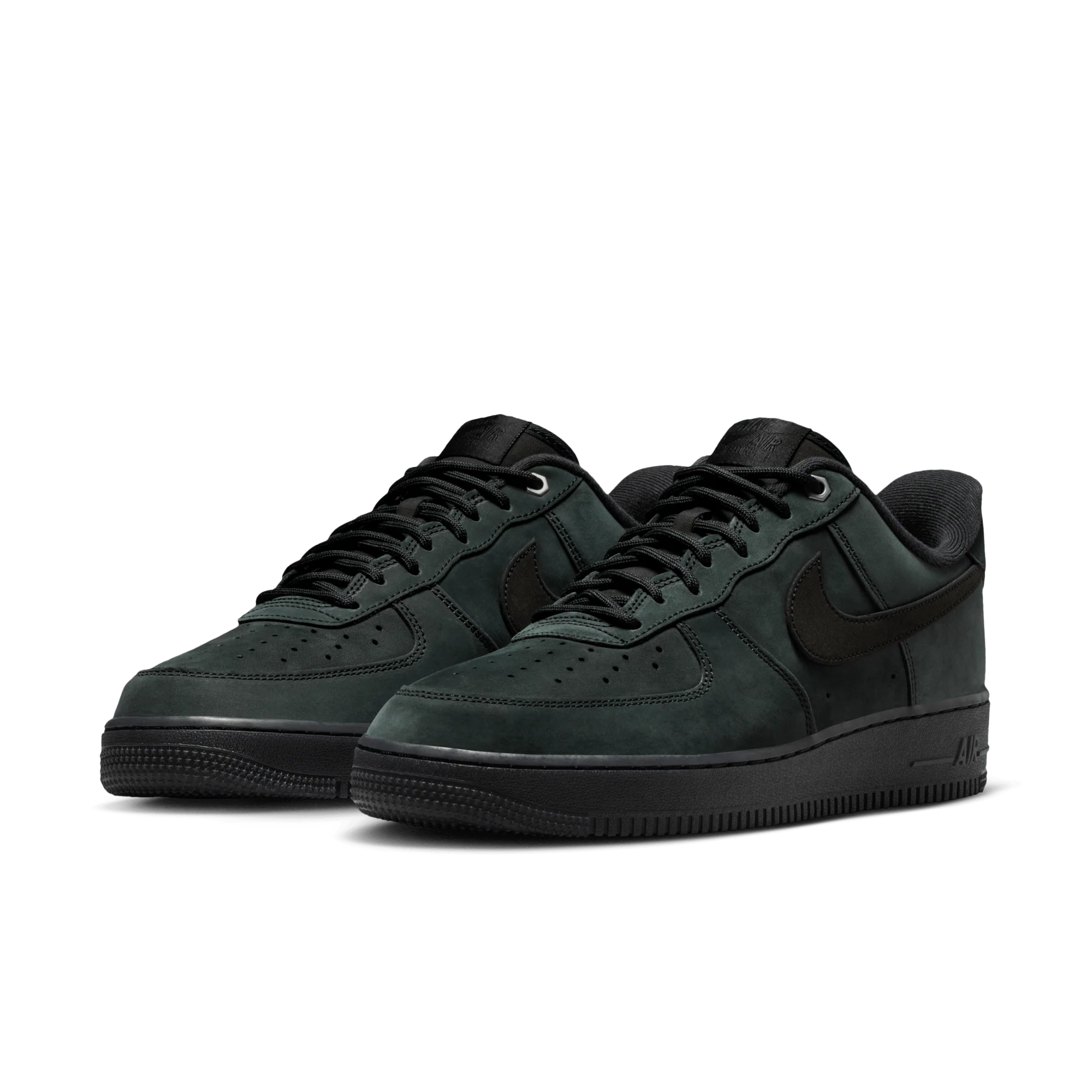 Nike Air Force 1 Low '07 WB Triple Black Nubuck - Image 2