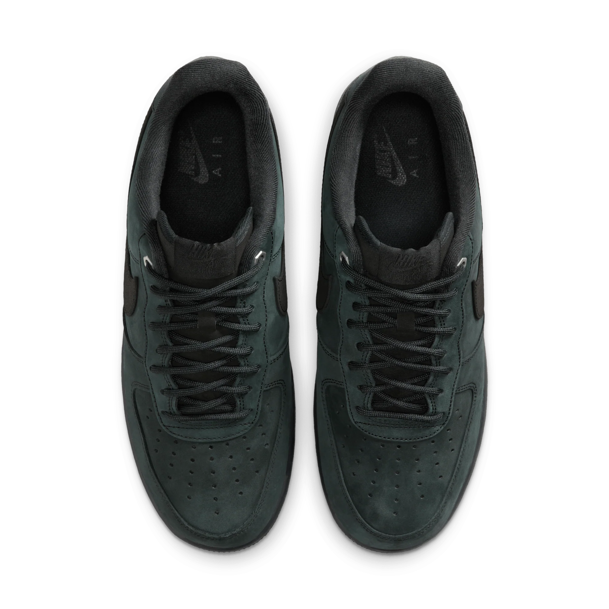 Nike Air Force 1 Low '07 WB Triple Black Nubuck - Image 3