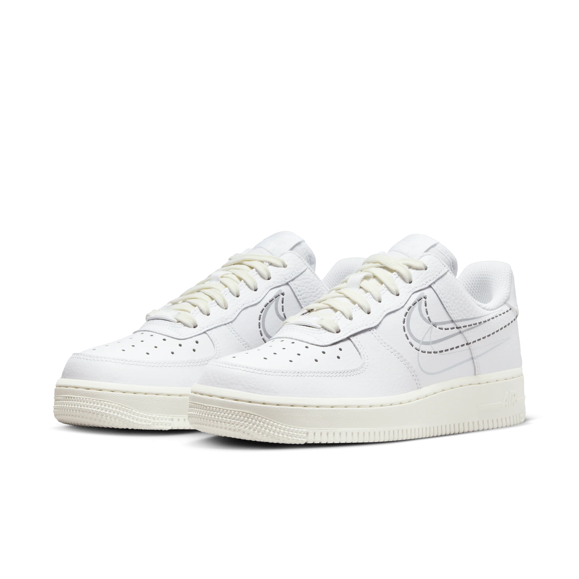Nike Air Force 1 Low '07 White Smoke Grey (Women's) - Image 2