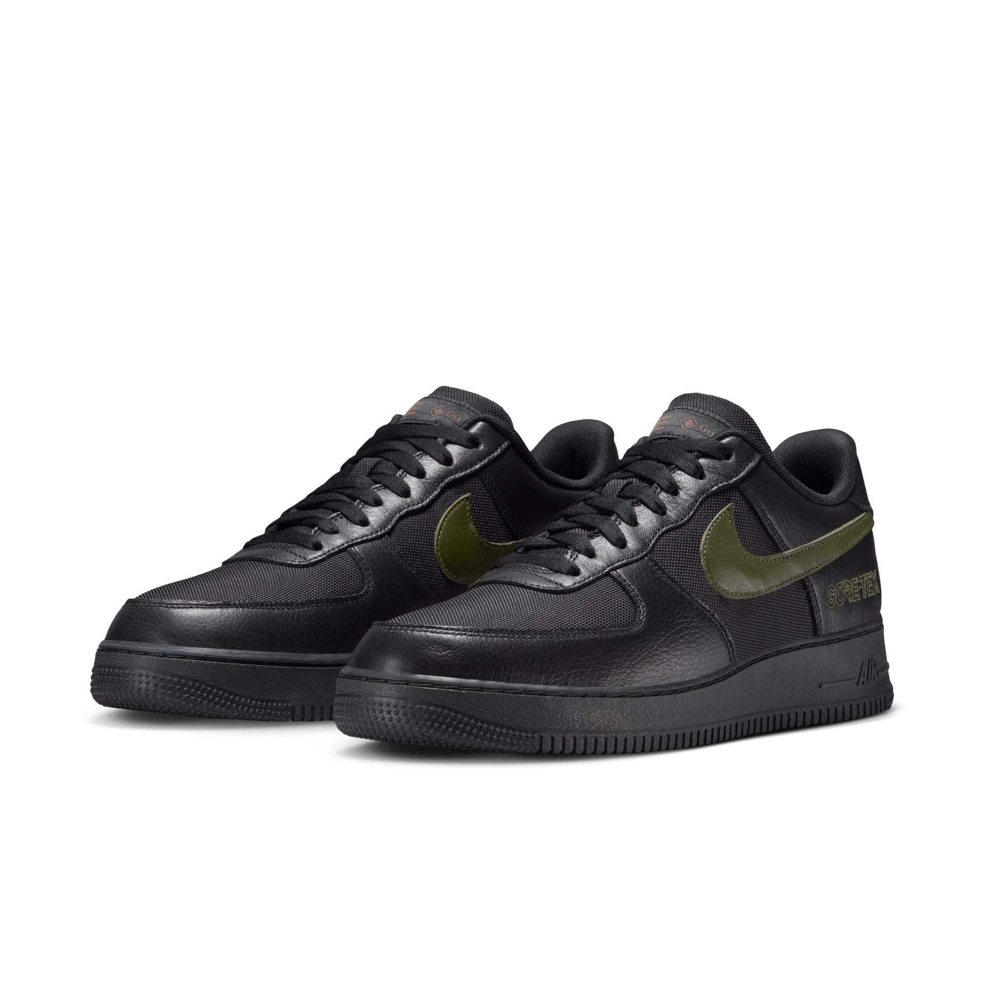 Nike Air Force 1 Low Gore-Tex Black Cargo Khaki - Image 2
