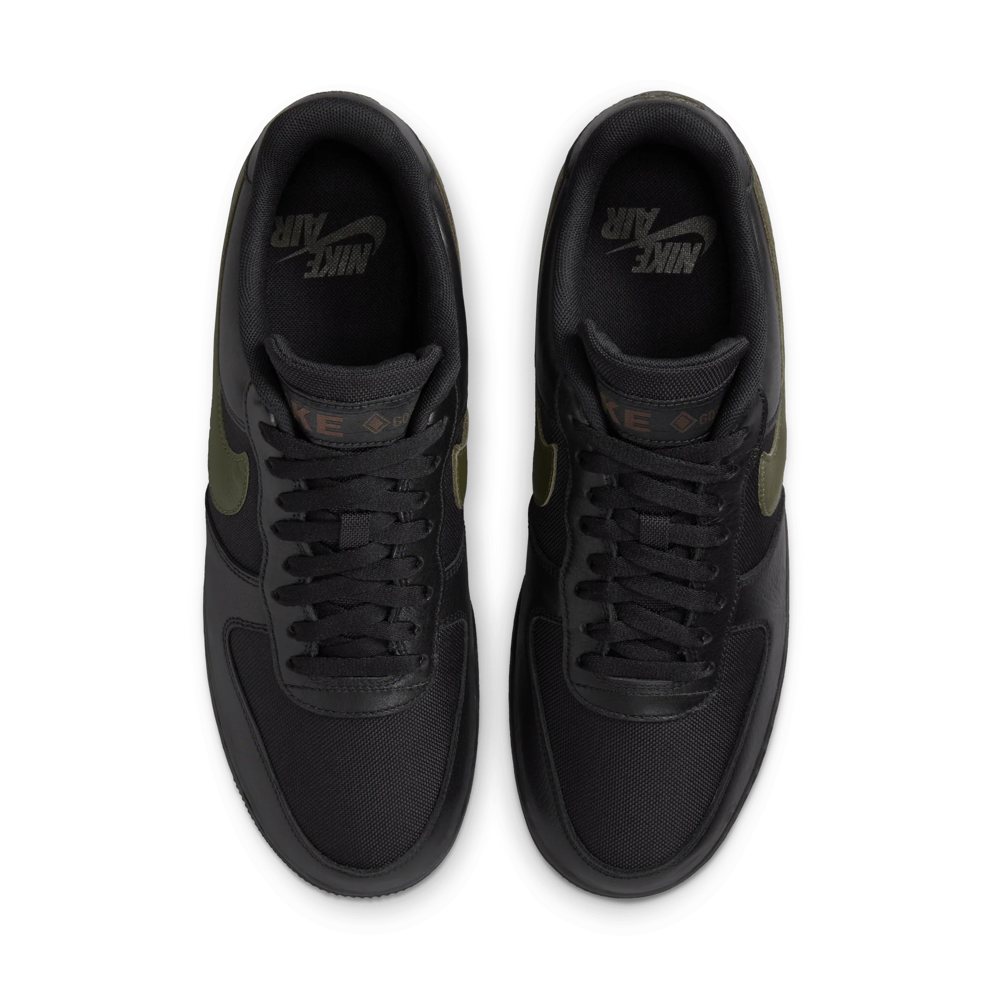 Nike Air Force 1 Low Gore-Tex Black Cargo Khaki - Image 3