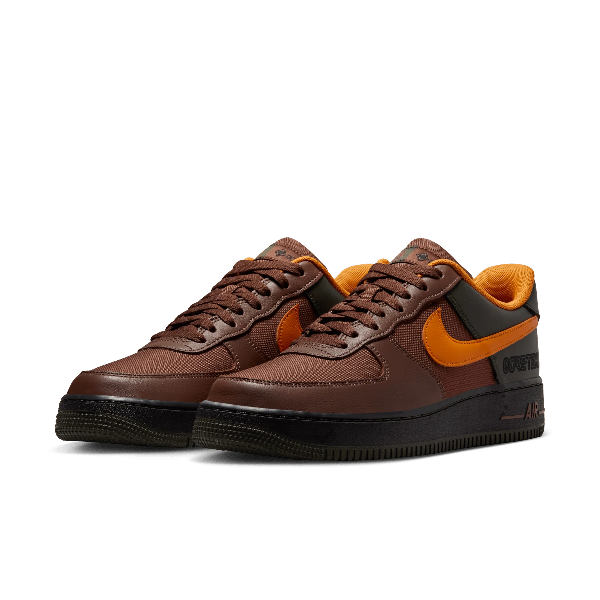 Nike Air Force 1 Low Gore-Tex Brown Bright Ceramic (Women's) - Image 2