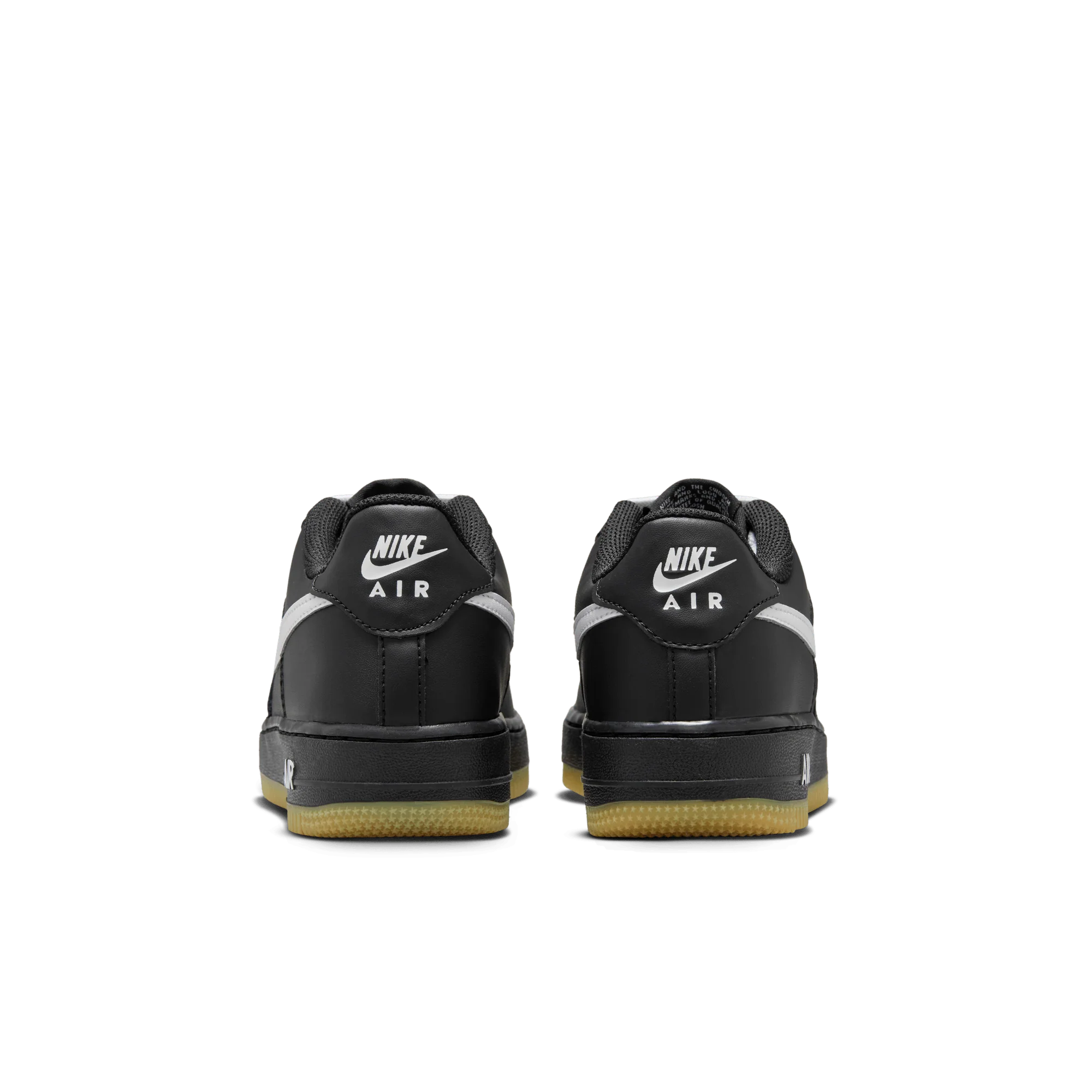 Nike Air Force 1 Low LV8 Black Gum Light Brown White (GS) - Image 4