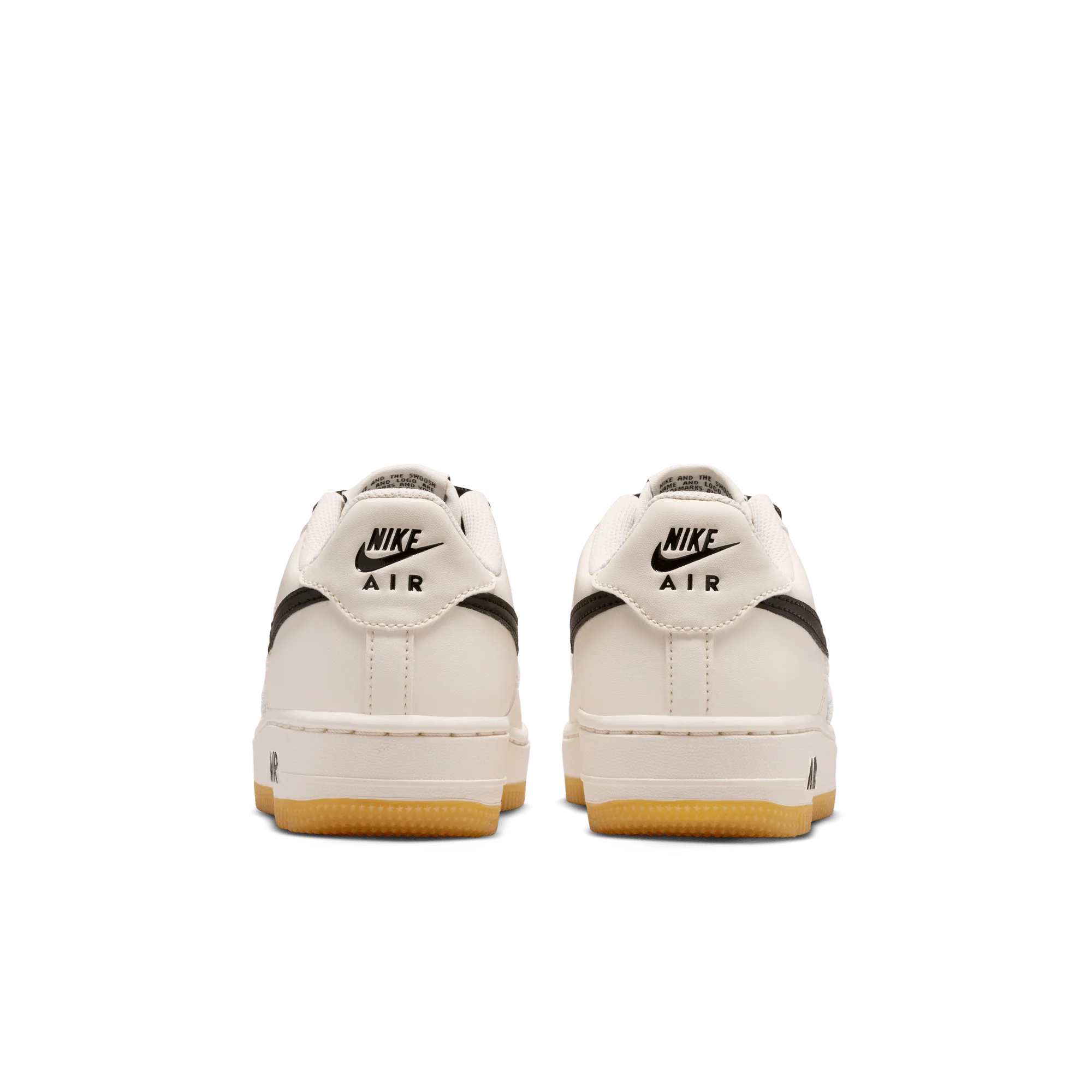Nike Air Force 1 Low LV8 Soft Pearl Gum Black (GS) - Image 4