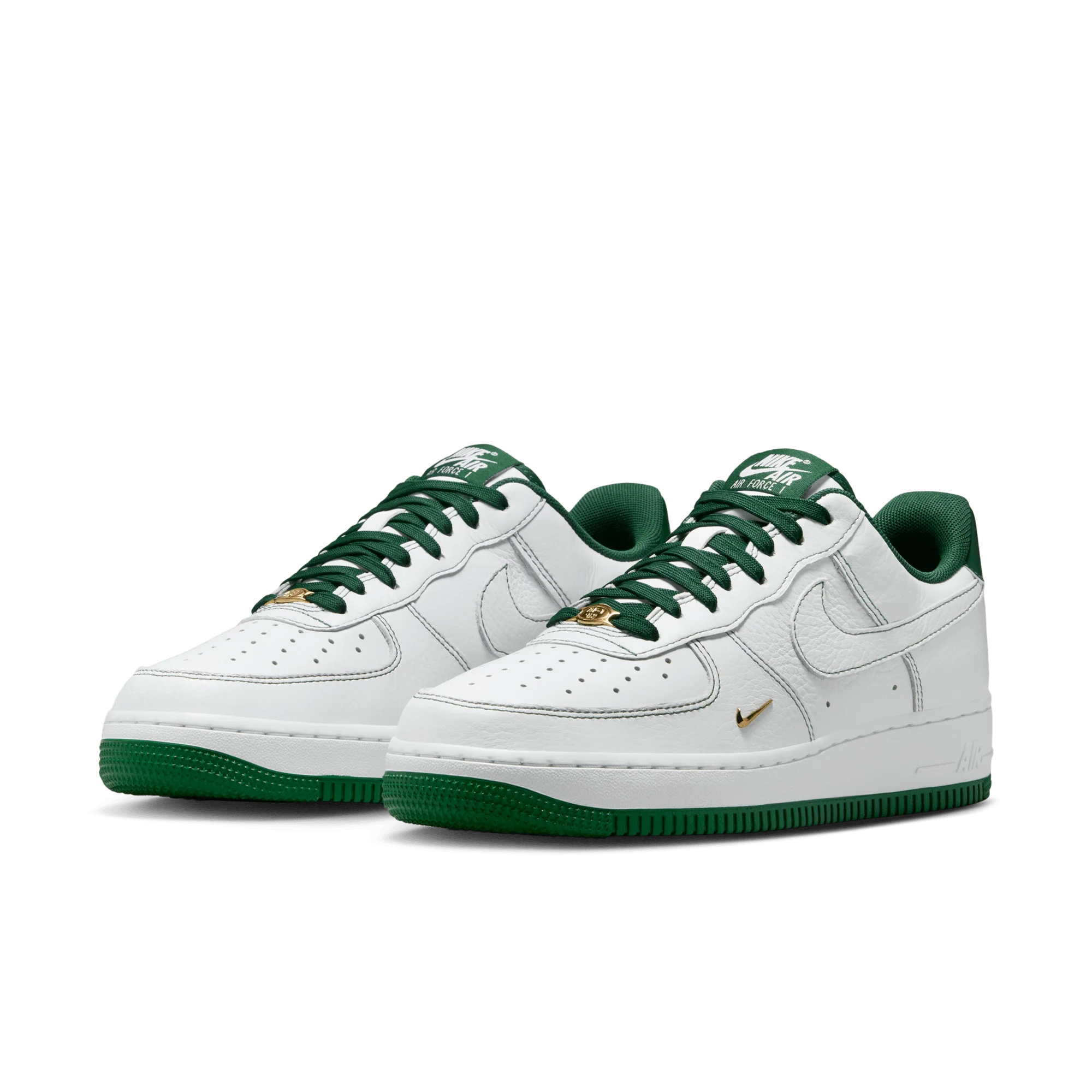 Nike Air Force 1 Low Mini Jewel White Gorge Green (Women's) - Image 2