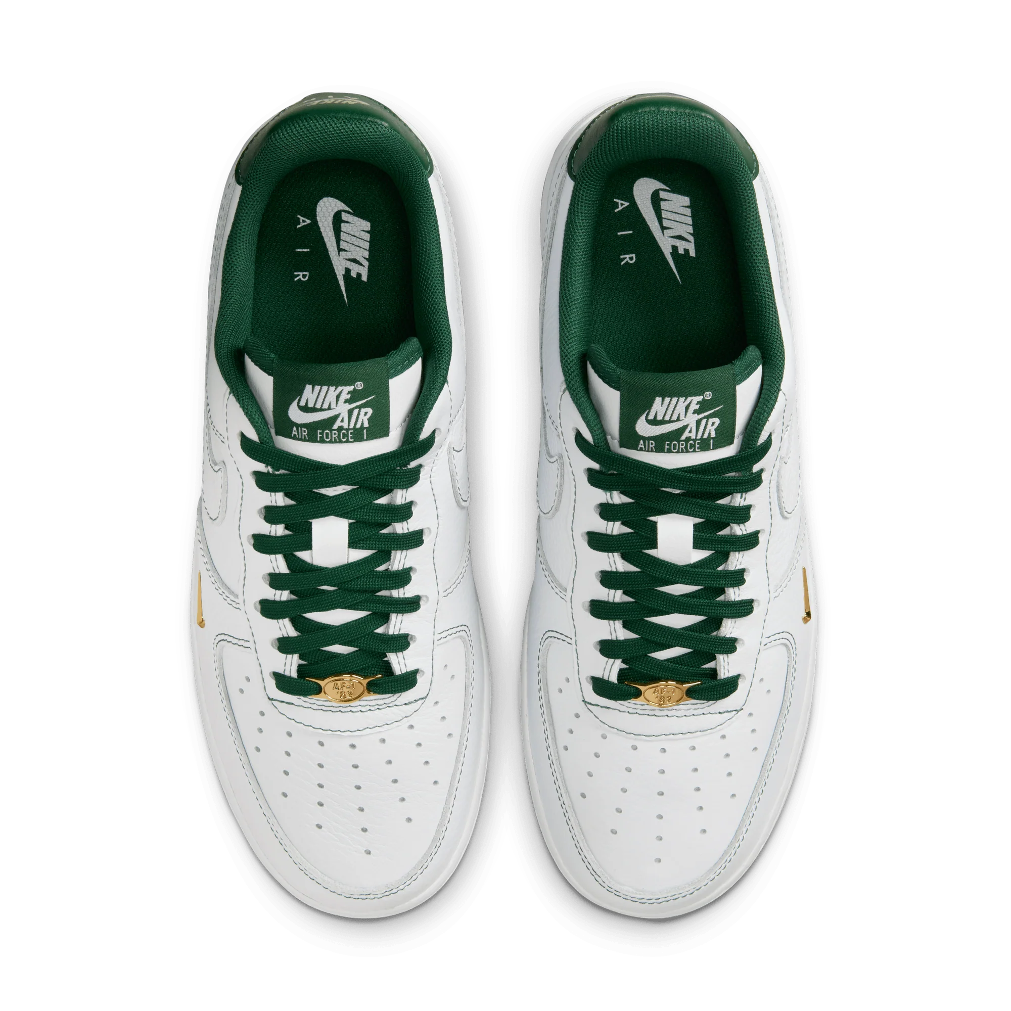 Nike Air Force 1 Low Mini Jewel White Gorge Green (Women's) - Image 3