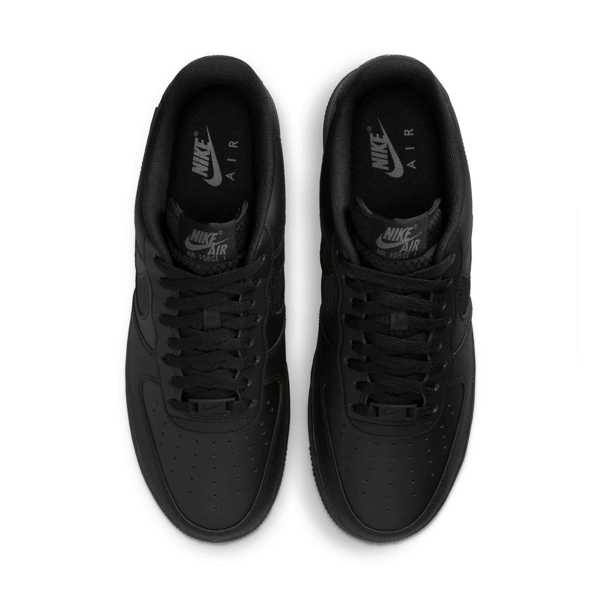 Nike Air Force 1 Low SE Triple Black Ripstop - Image 3