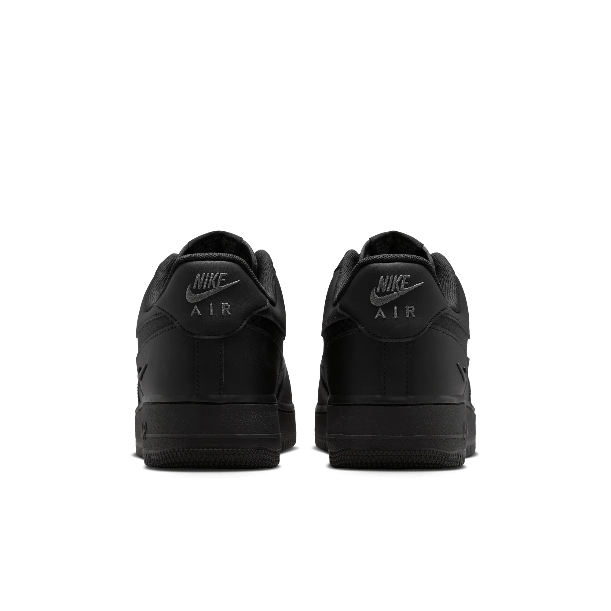 Nike Air Force 1 Low SE Triple Black Ripstop - Image 4