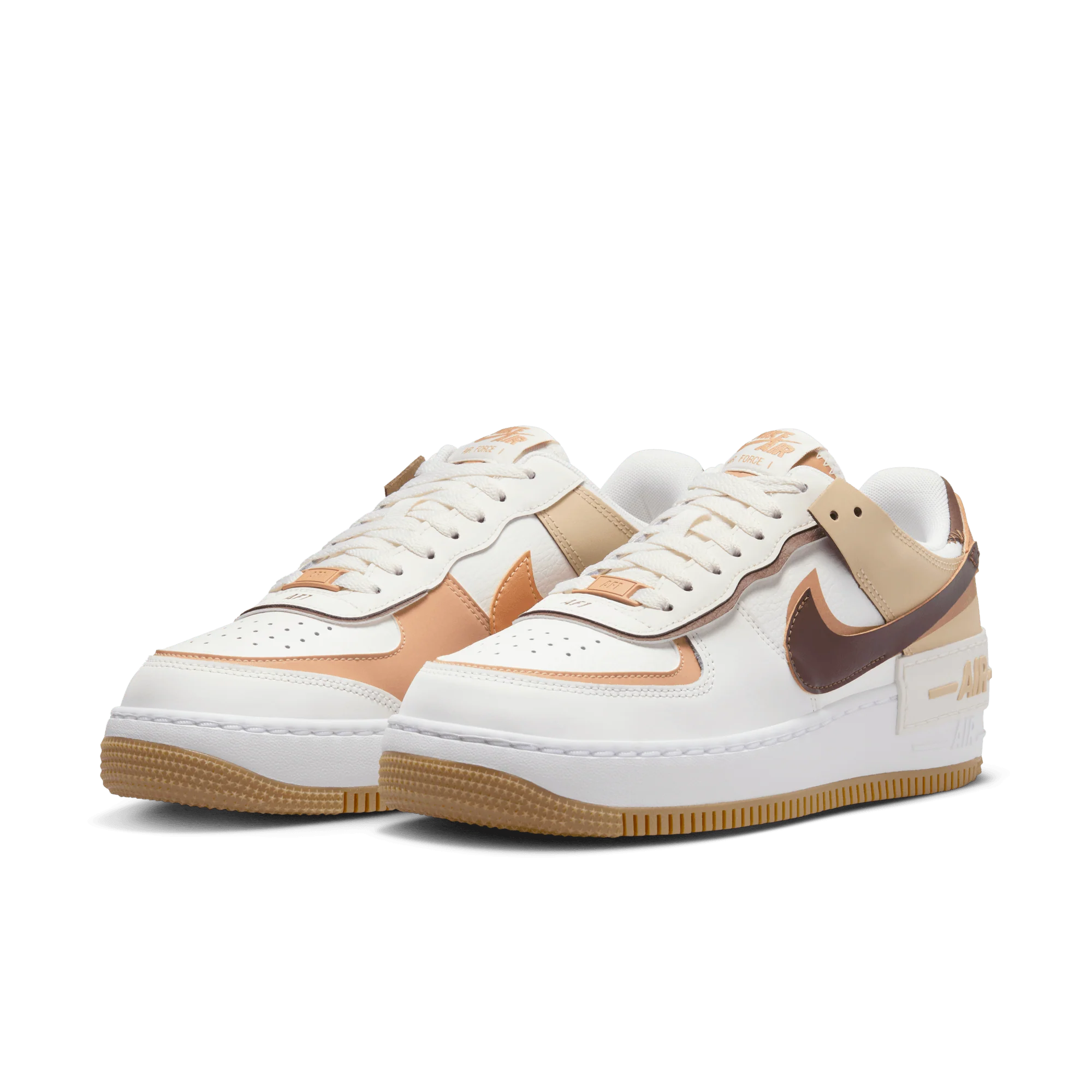 Nike Air Force 1 Low Shadow Flax Sesame (Women's) - Image 2