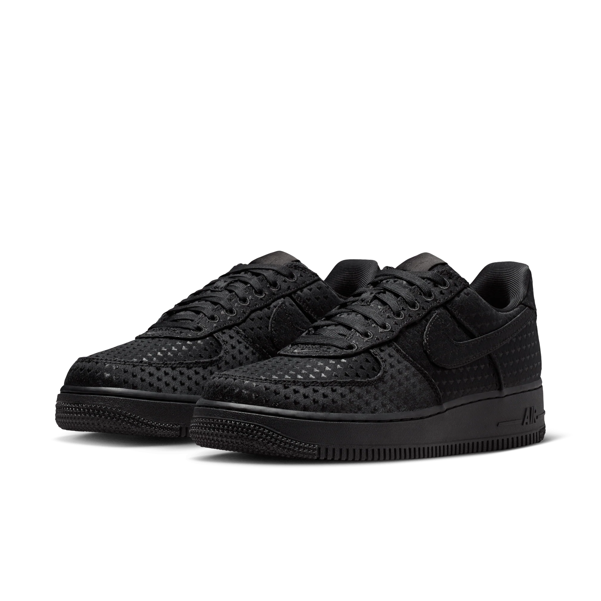Nike Air Force 1 Low Valentine's Day Triple Black (2026) (Women's) - Image 2