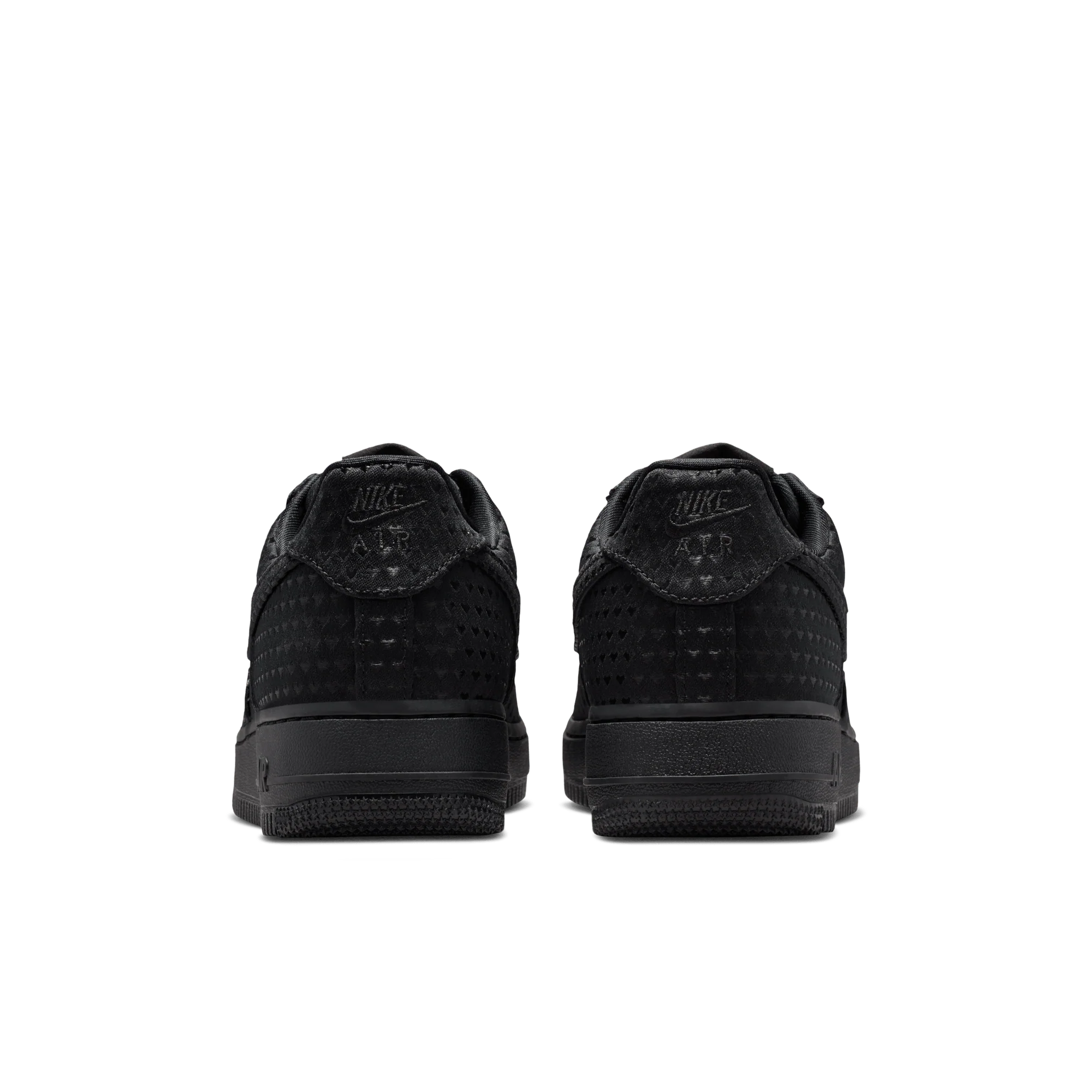 Nike Air Force 1 Low Valentine's Day Triple Black (2026) (Women's) - Image 4