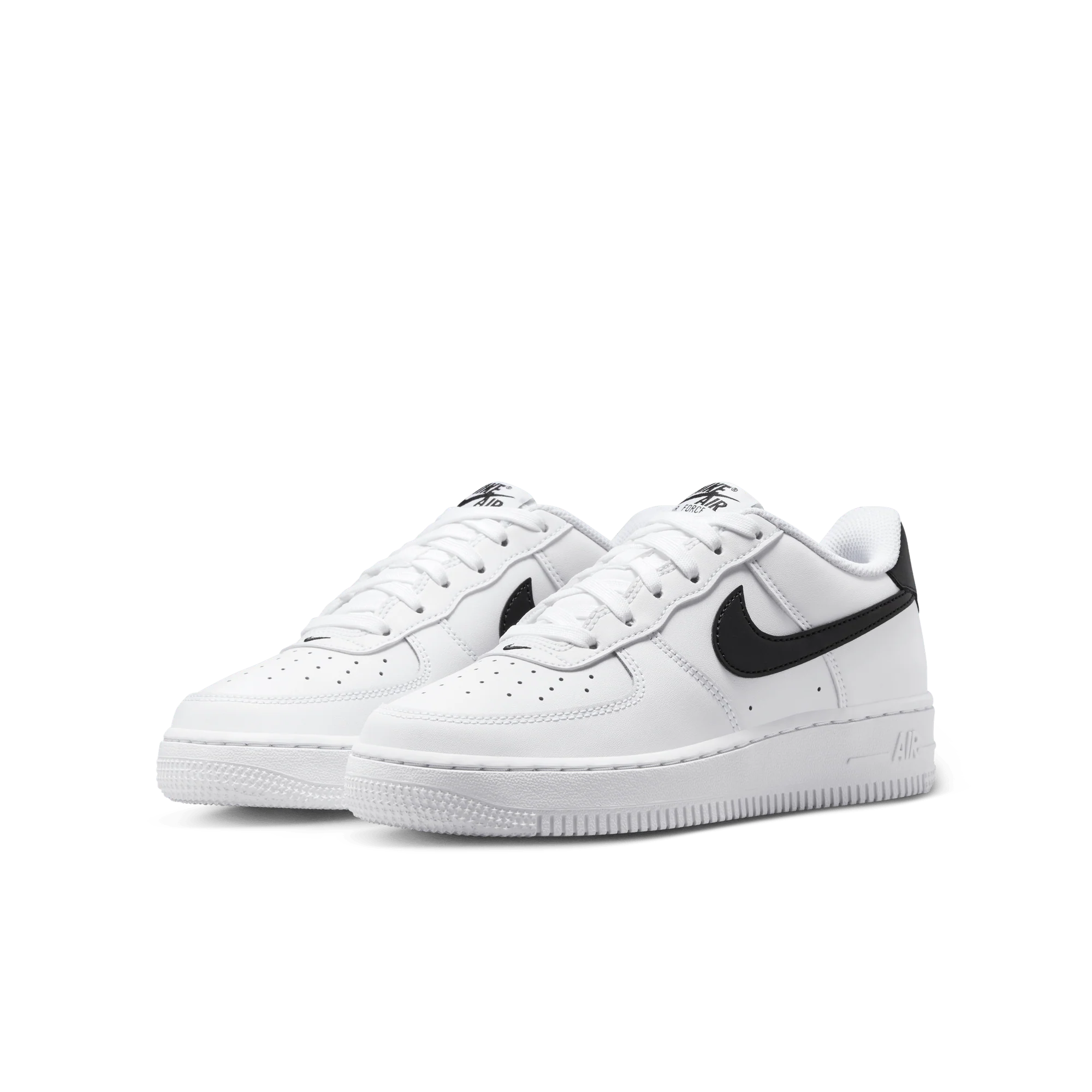 Nike Air Force 1 Low White Black (2024) (GS) - Image 2