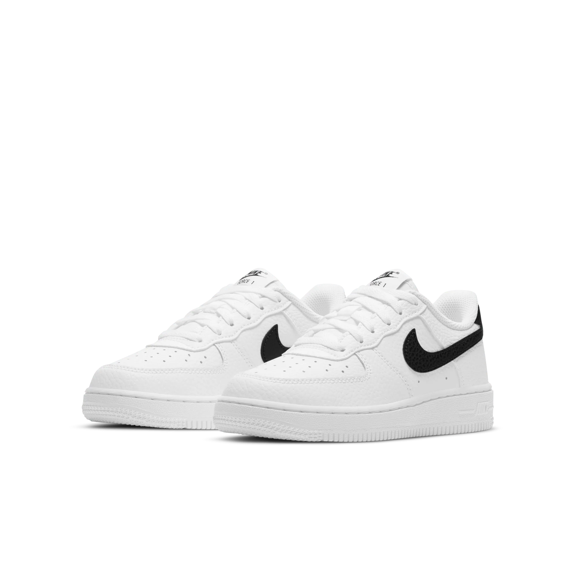 Nike Air Force 1 Low White Black (GS) - Image 2
