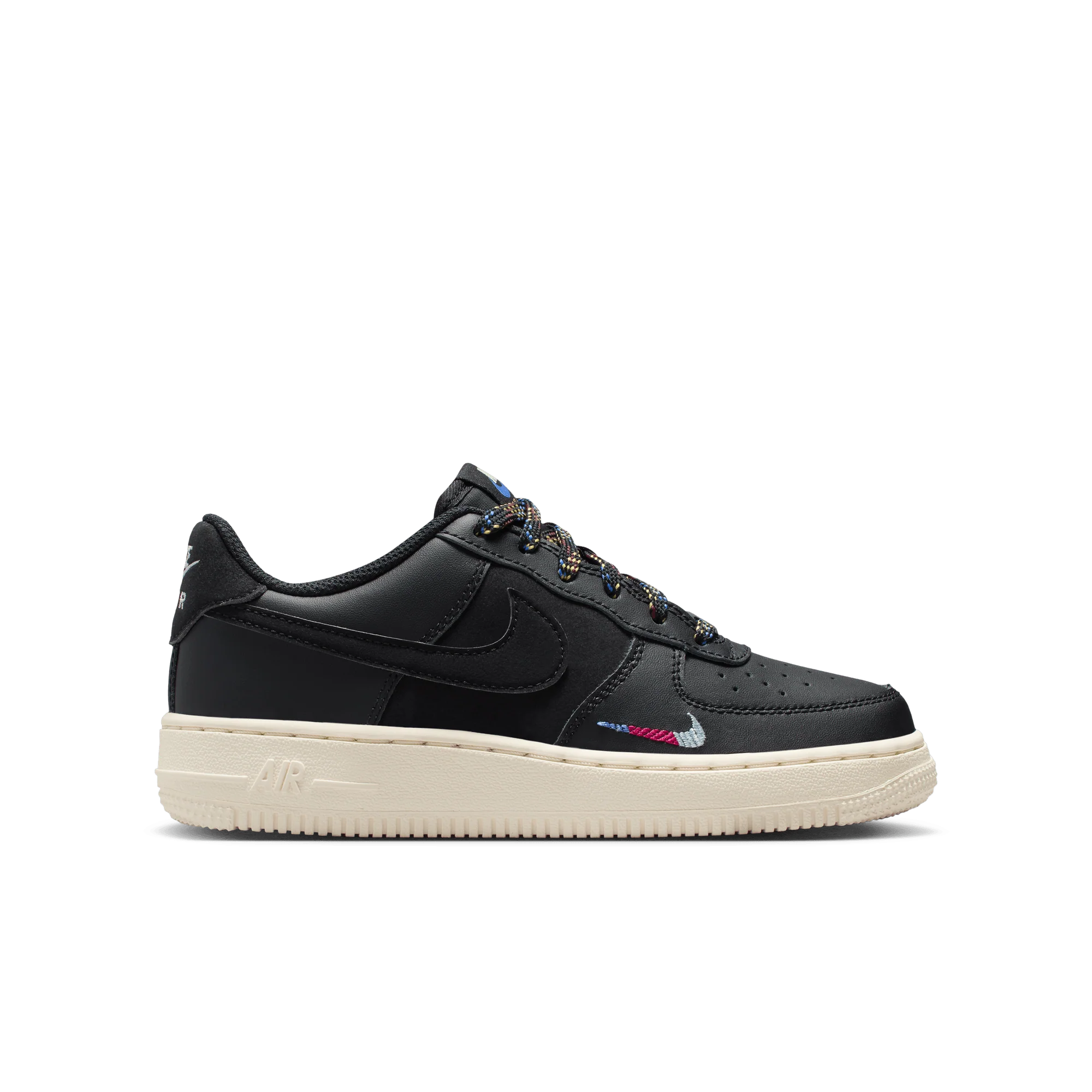 Nike Air Force 1 LV8 Black GS - Image 5