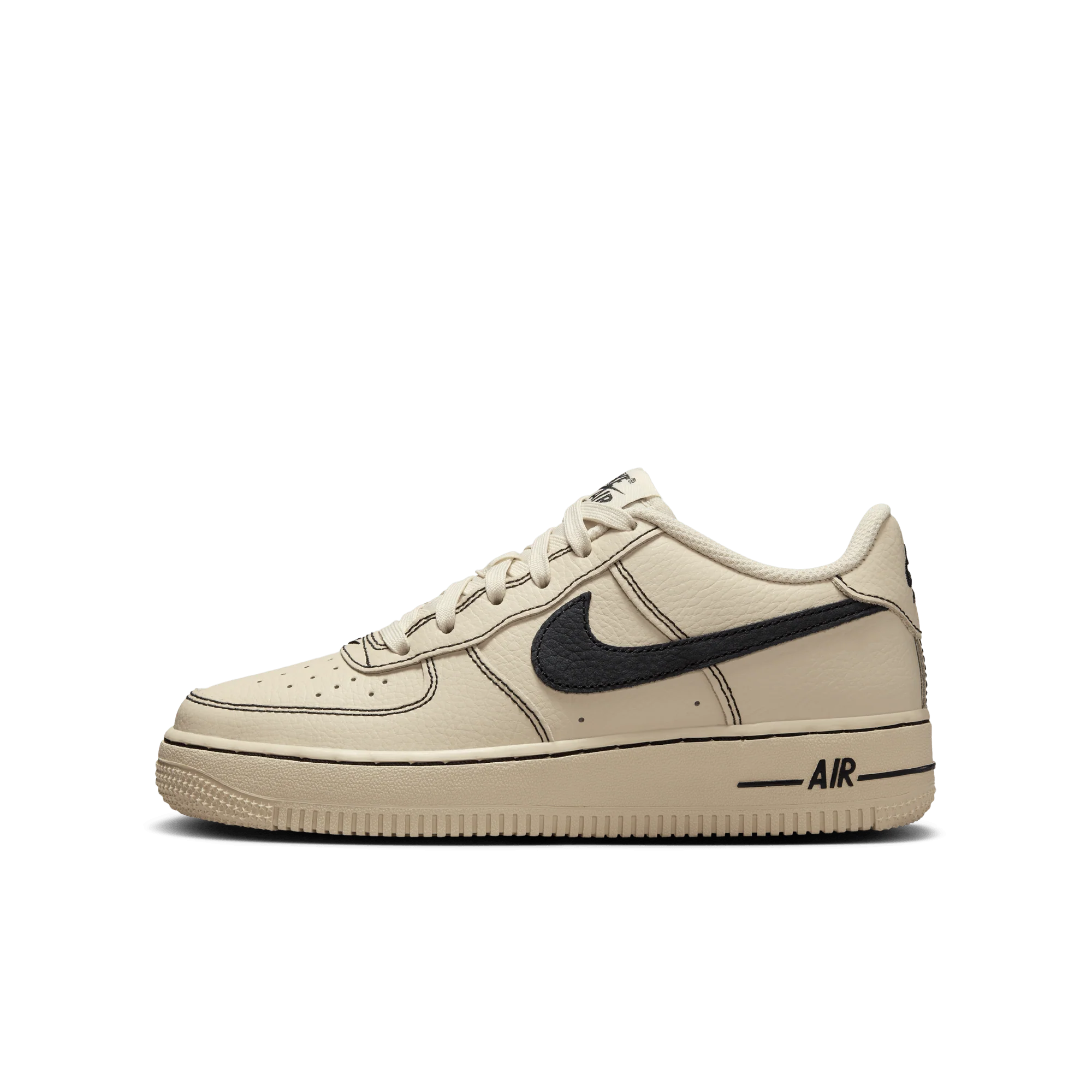 Nike Air Force 1 LV8 Light Khaki/Black (GS) - Image 5