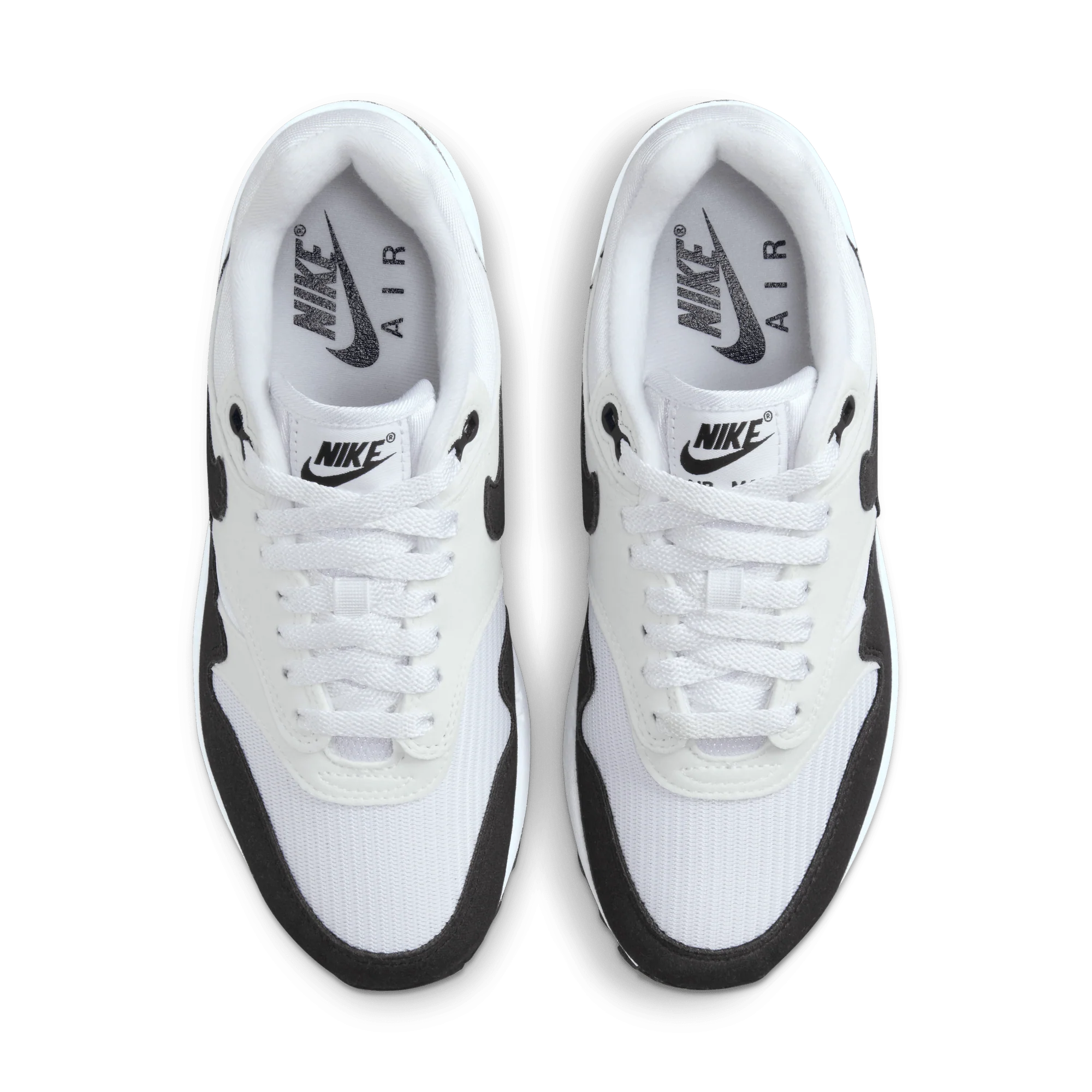 Nike Air Max 1 White Black Neutral Grey (Women's) - Image 3