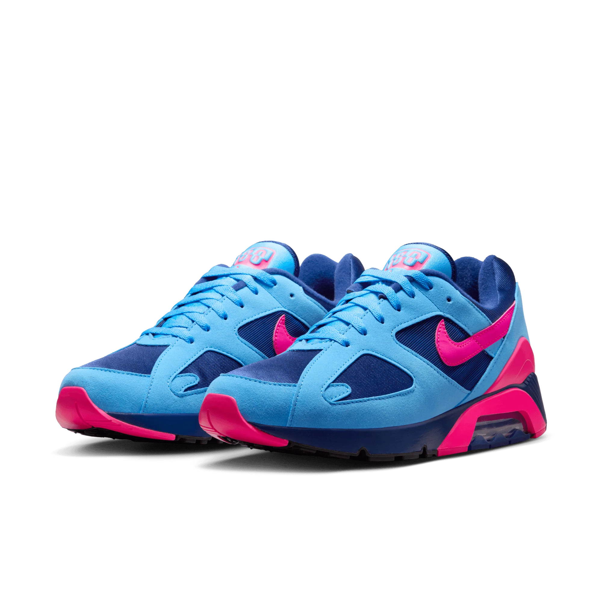 Nike Air Max 180 University Blue Hyper Pink - Image 2