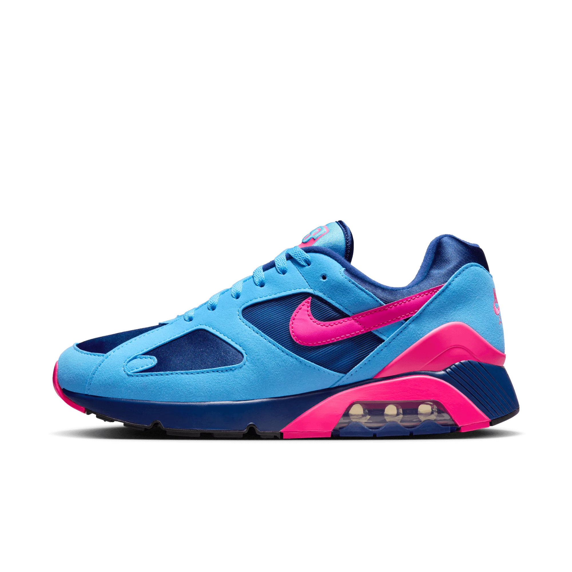 Nike Air Max 180 University Blue Hyper Pink - Image 5