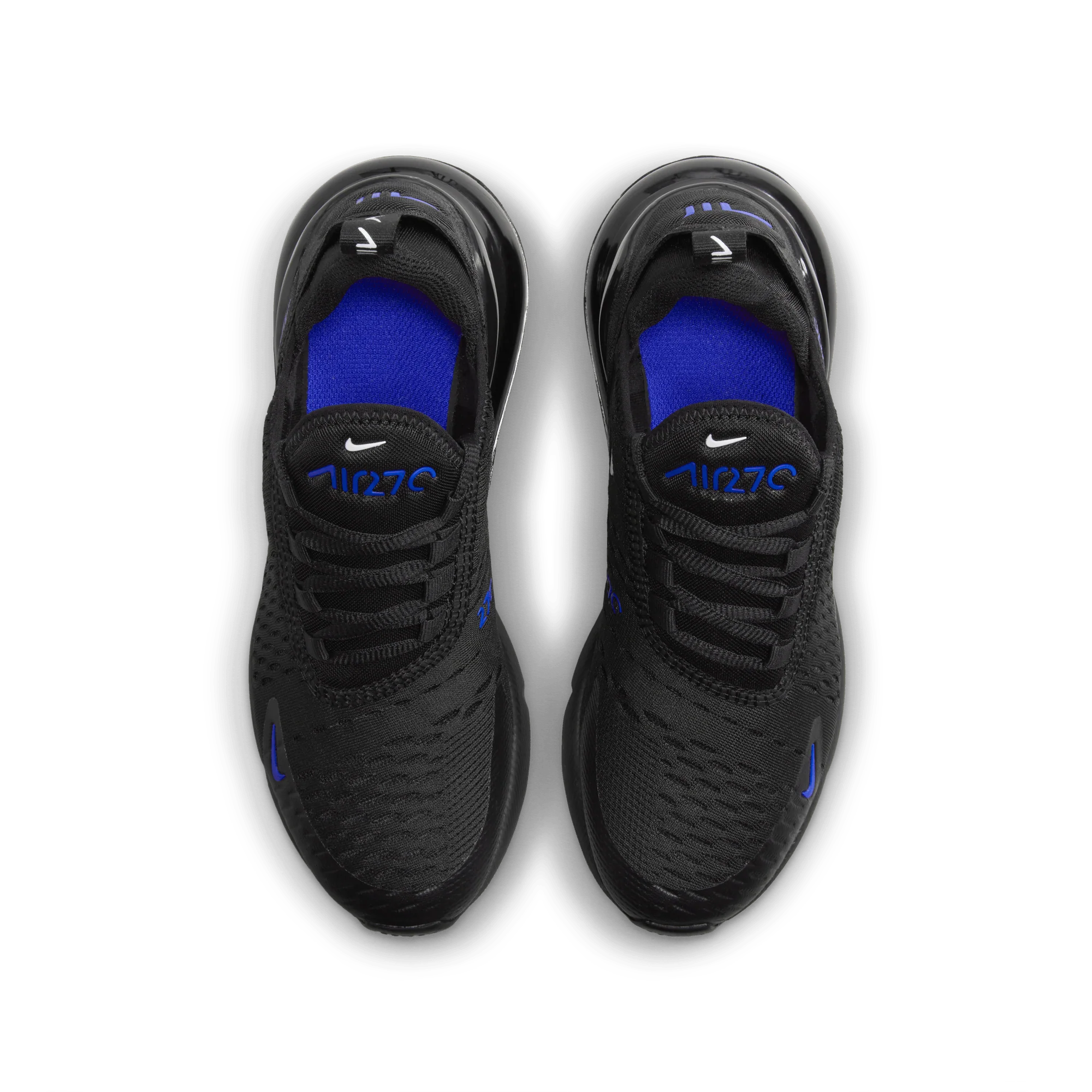 Nike Air Max 270 Black Blue (GS) - Image 3