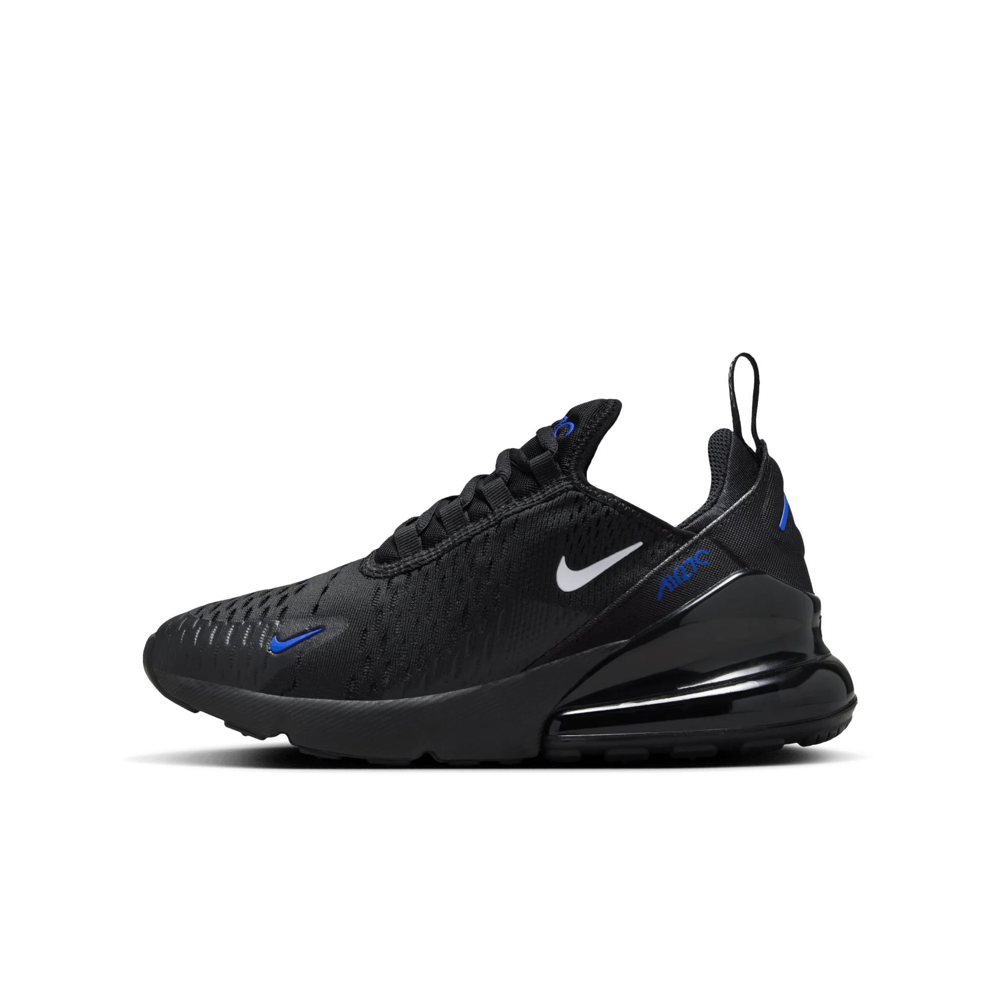 Nike Air Max 270 Black Blue (GS) - Image 5