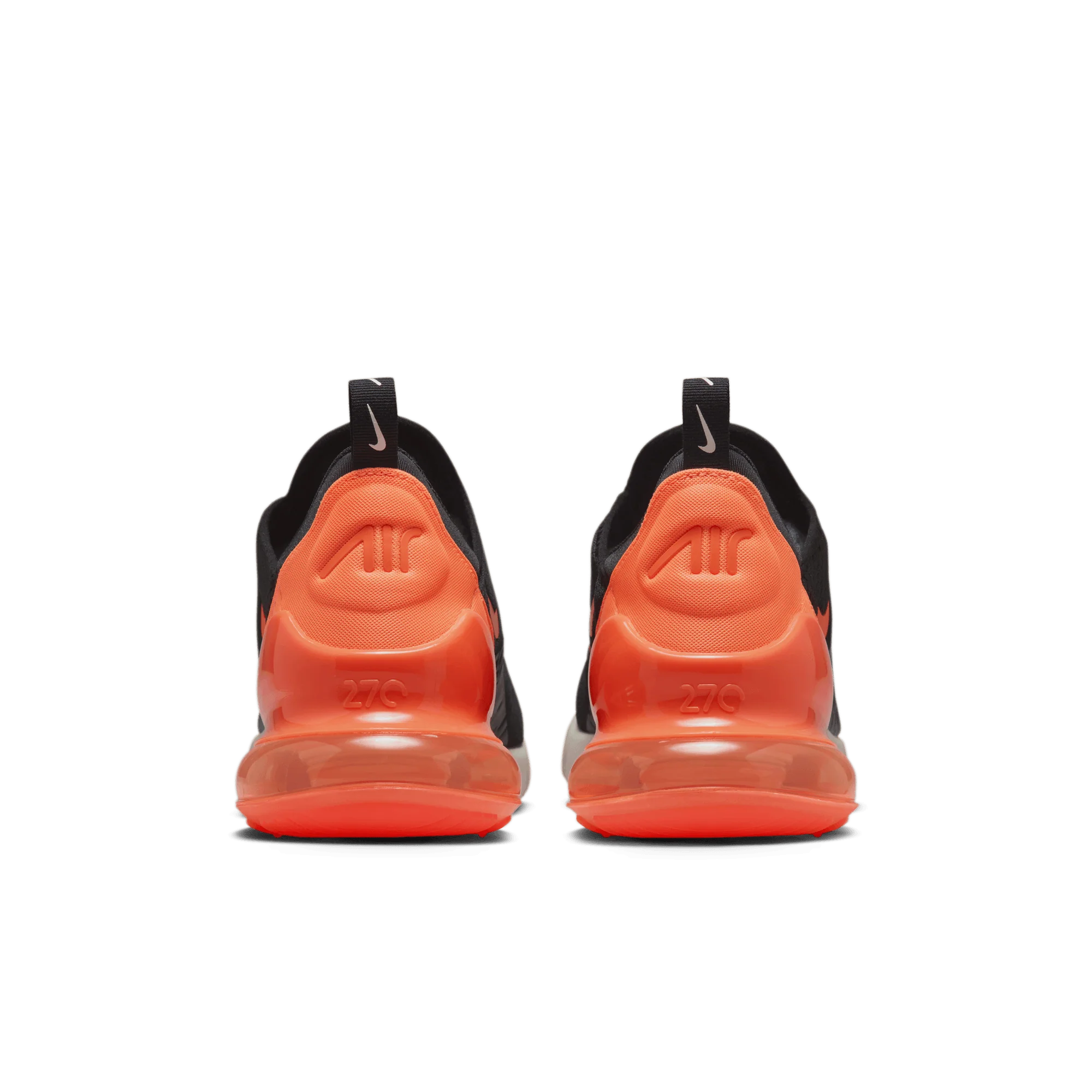 Nike Air Max 270 Black Phantom Total Orange - Image 4