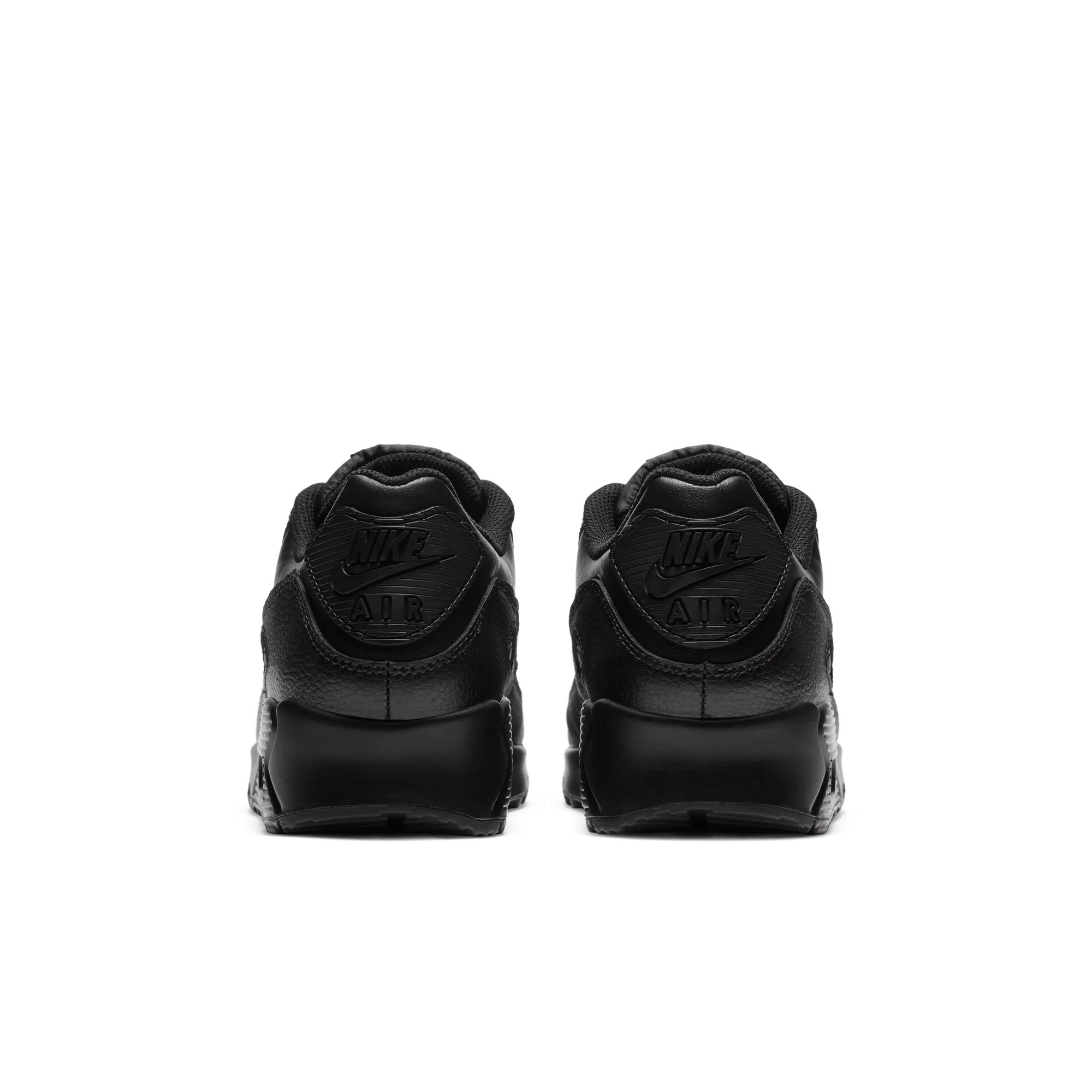Nike Air Max 90 Leather Triple Black - Image 4