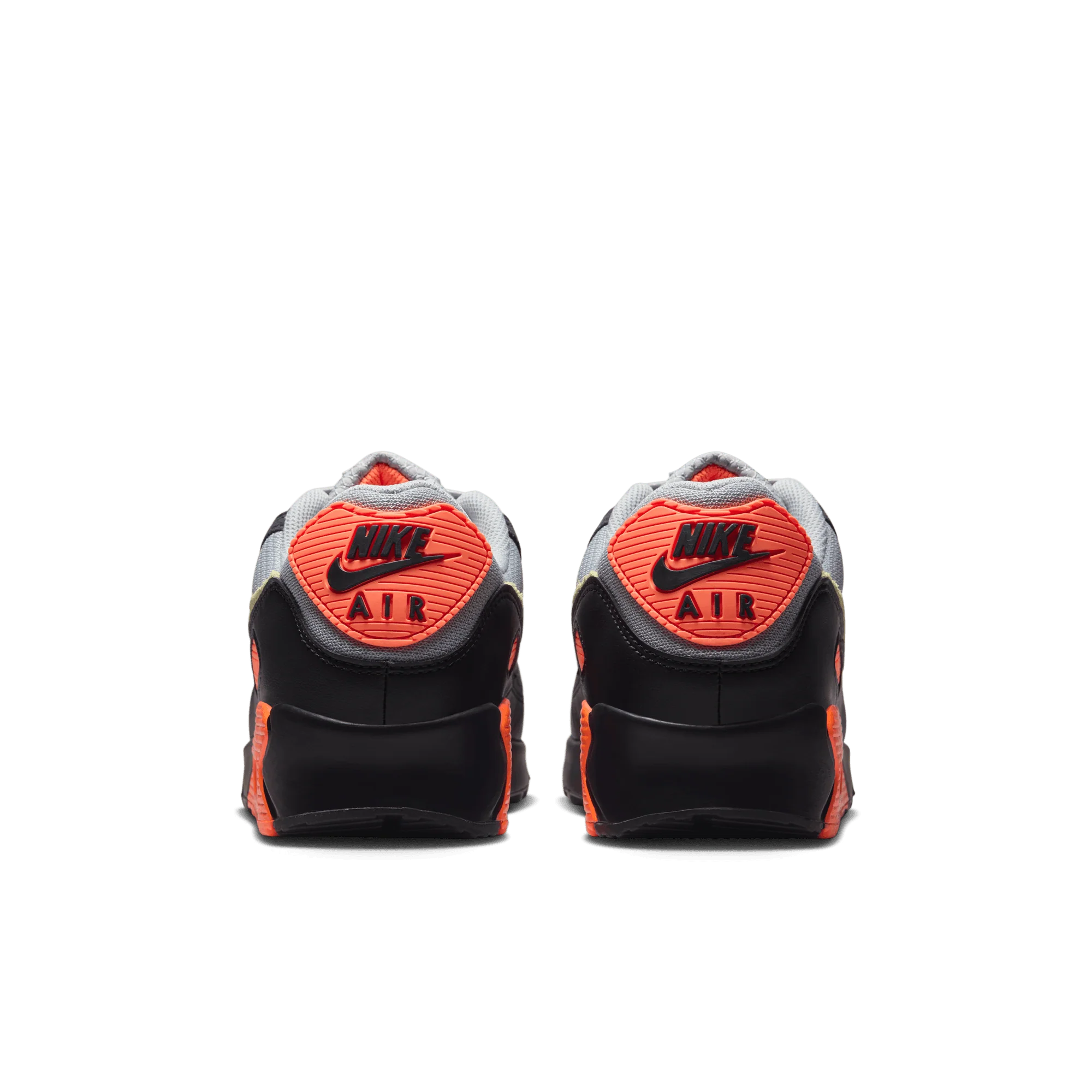 Nike Air Max 90 Light Smoke Grey Hyper Crimson Limelight - Image 4