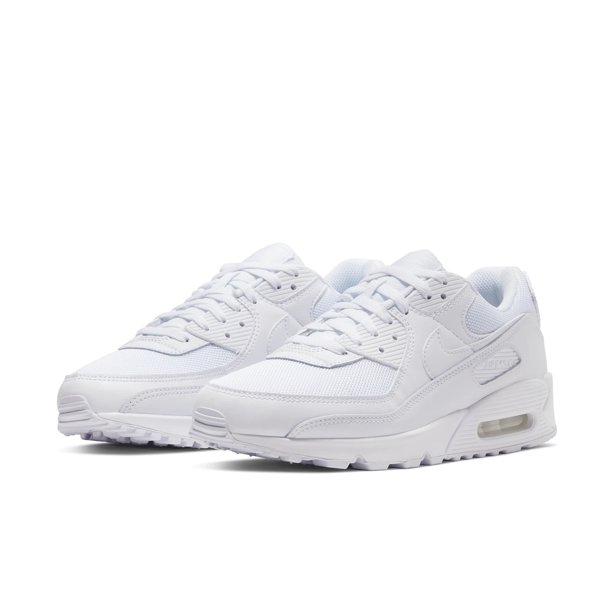 Nike Air Max 90 Recraft Triple White - Image 2