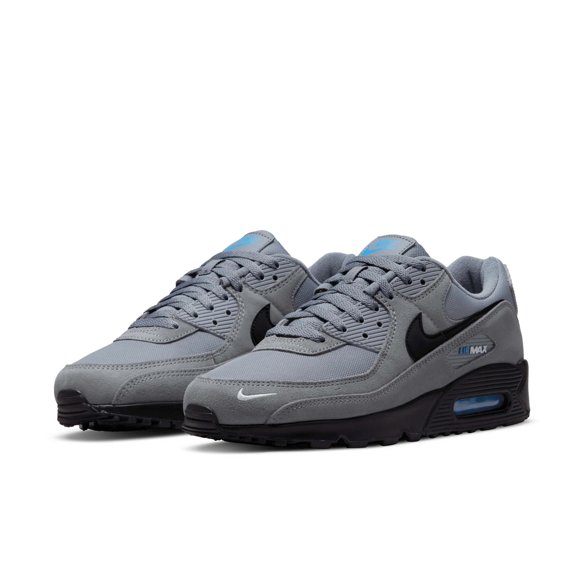 Nike Air Max 90 Smoke Grey Light Photo Blue - Image 2