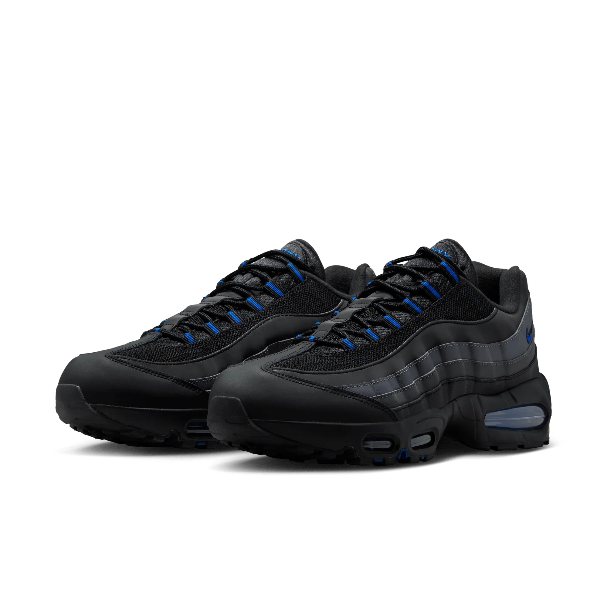 Nike Air Max 95 Big Bubble Black Game Royal - Image 2