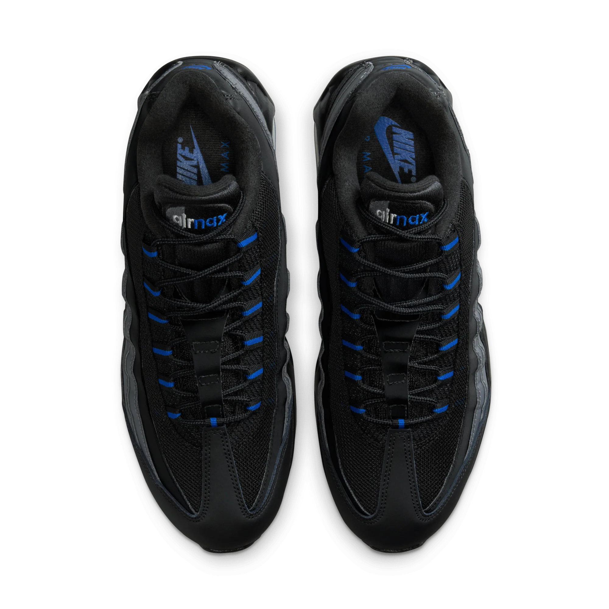 Nike Air Max 95 Big Bubble Black Game Royal - Image 3
